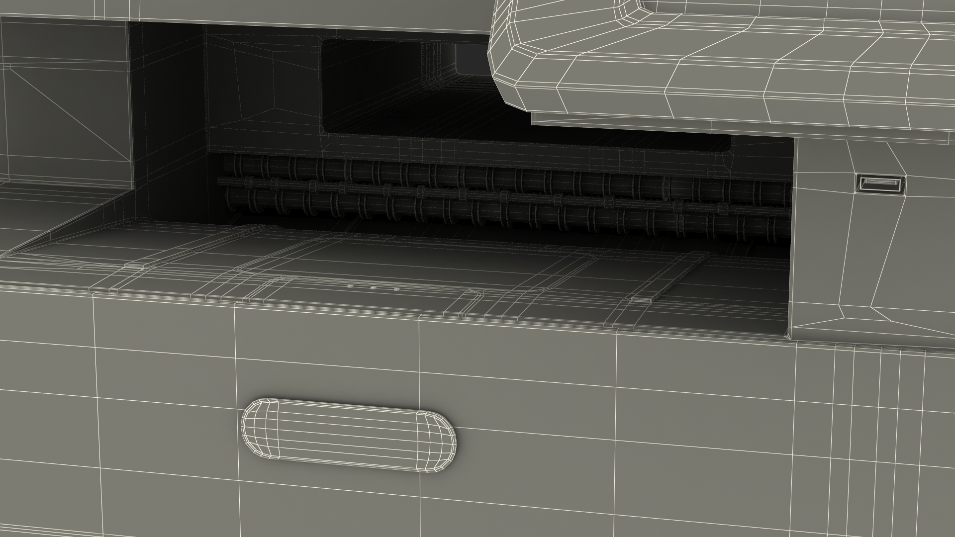 Xerox B215 Multifunction Laser Printer Power ON 3D
