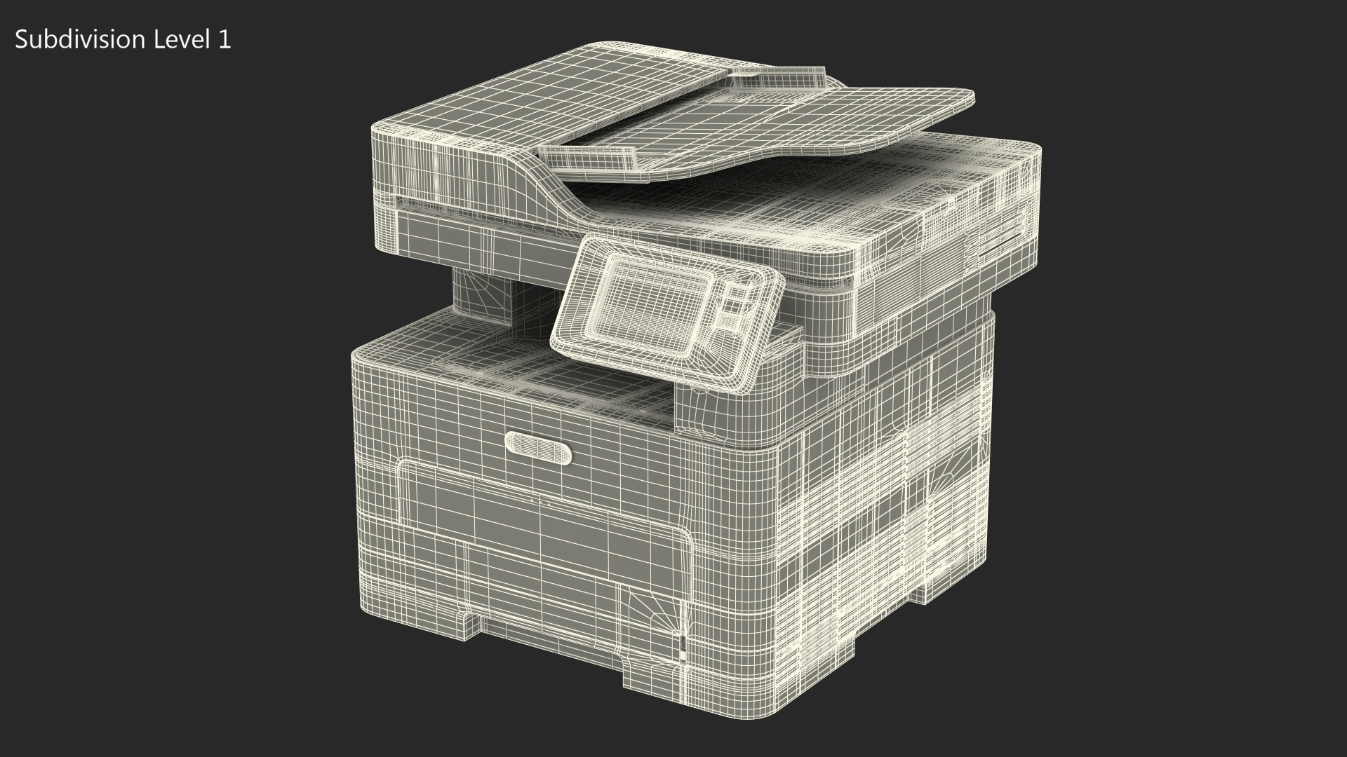 Xerox B215 Multifunction Laser Printer Power ON 3D