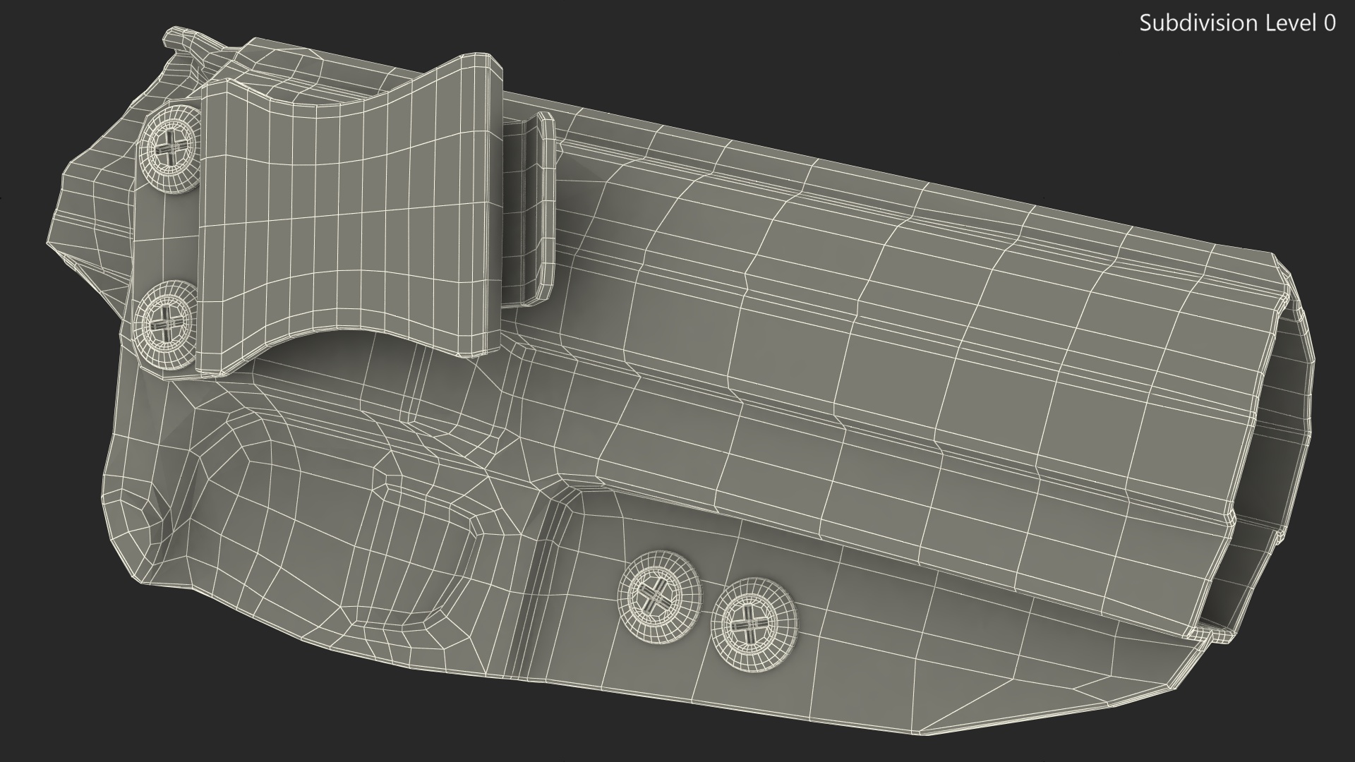 3D Holster Beretta Kydex Blue