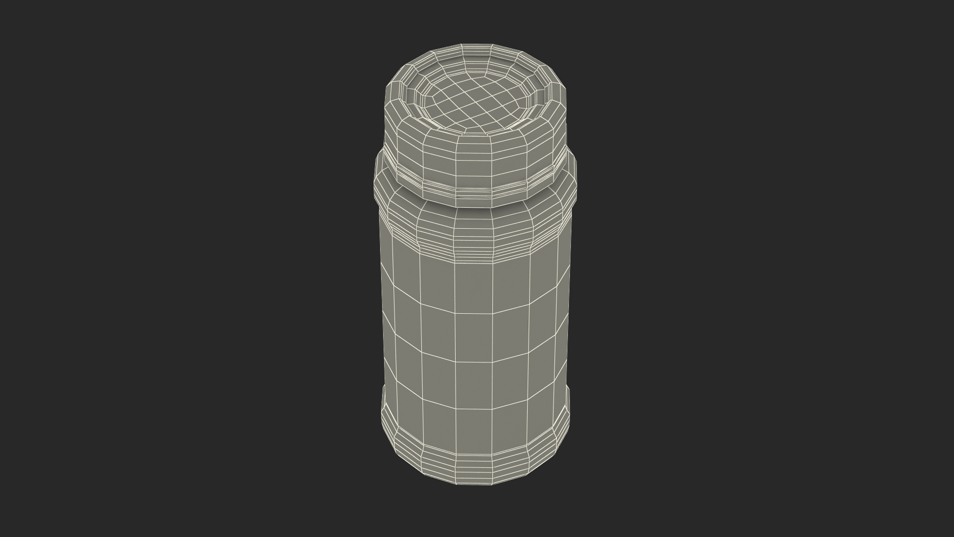 Baby Bottle Container 100ml 3D