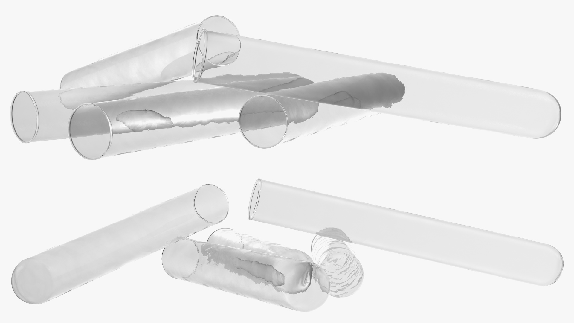 3D model Test Tubes