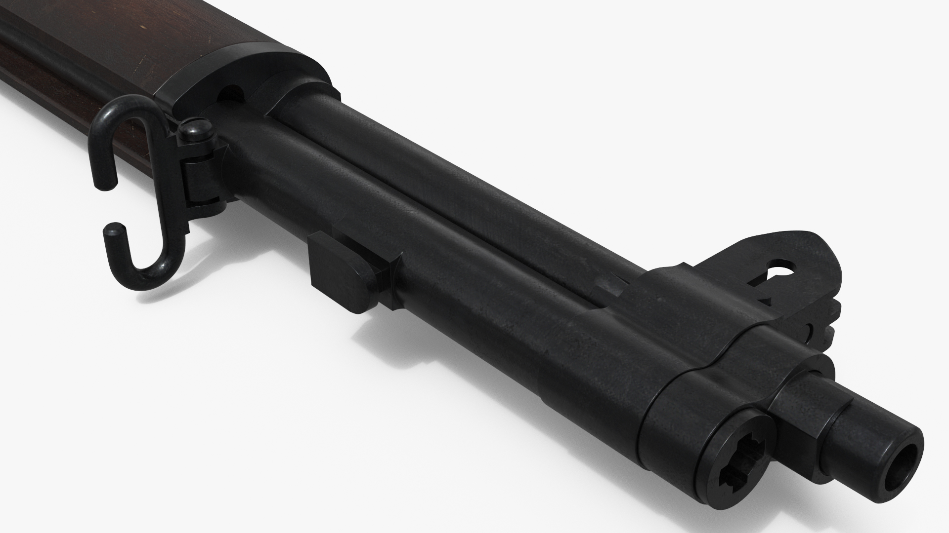 M1 Garand US Rifle with Sling Brown Old - view 6