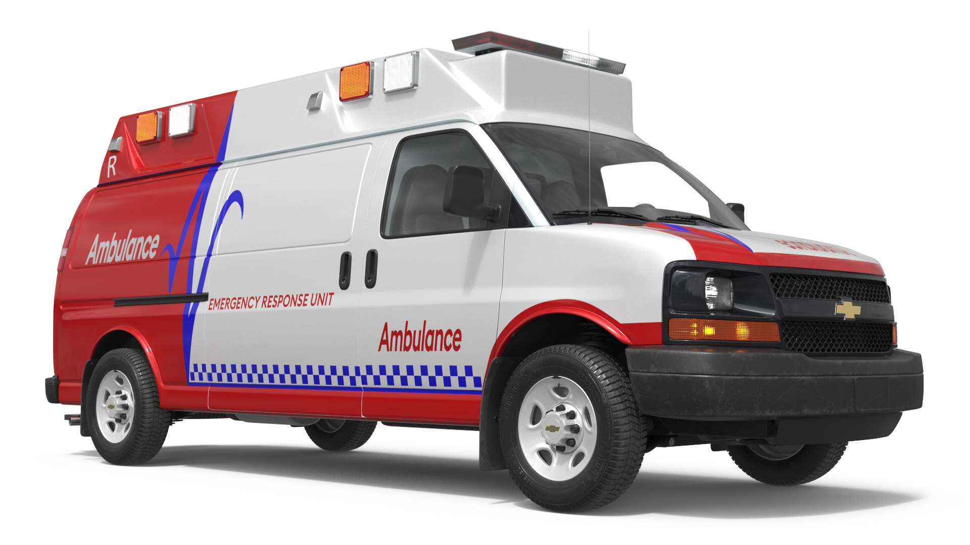 2016 Chevrolet Express Emergency Car with Interior