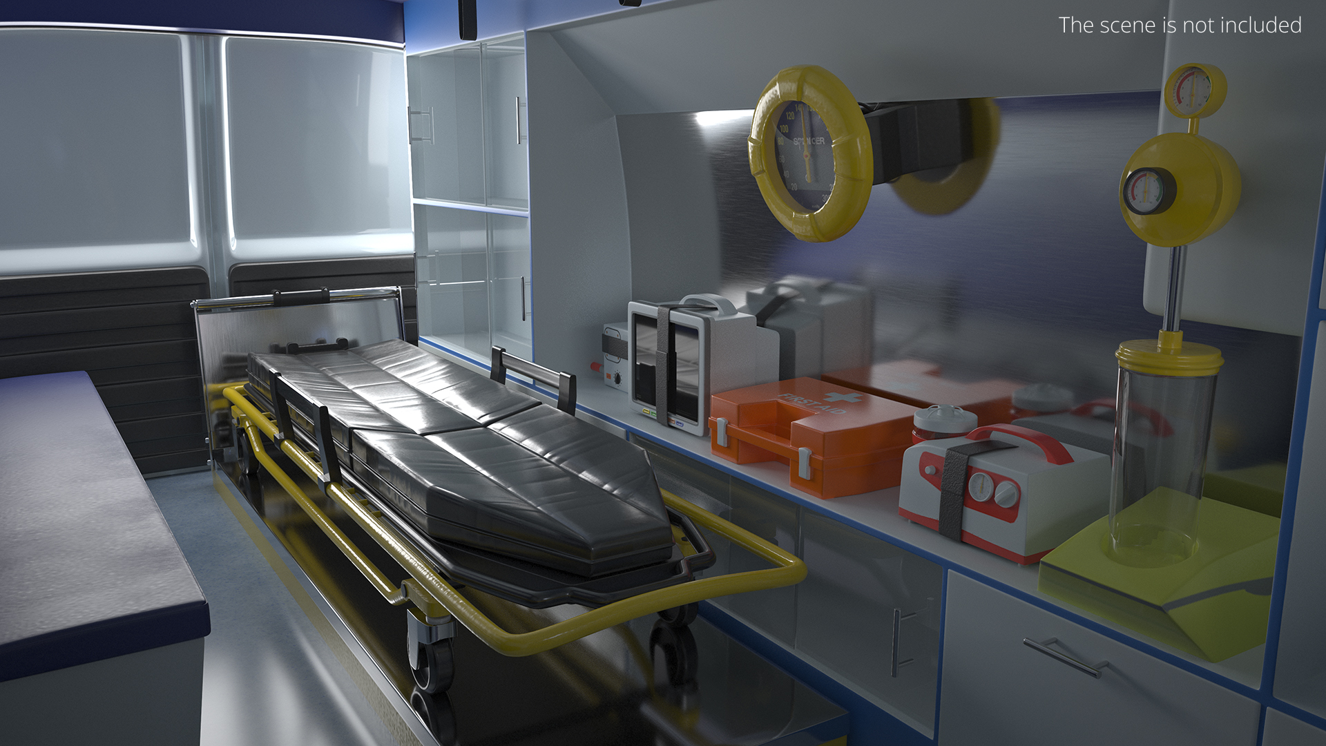 2016 Chevrolet Express Emergency Car with Interior, view 6