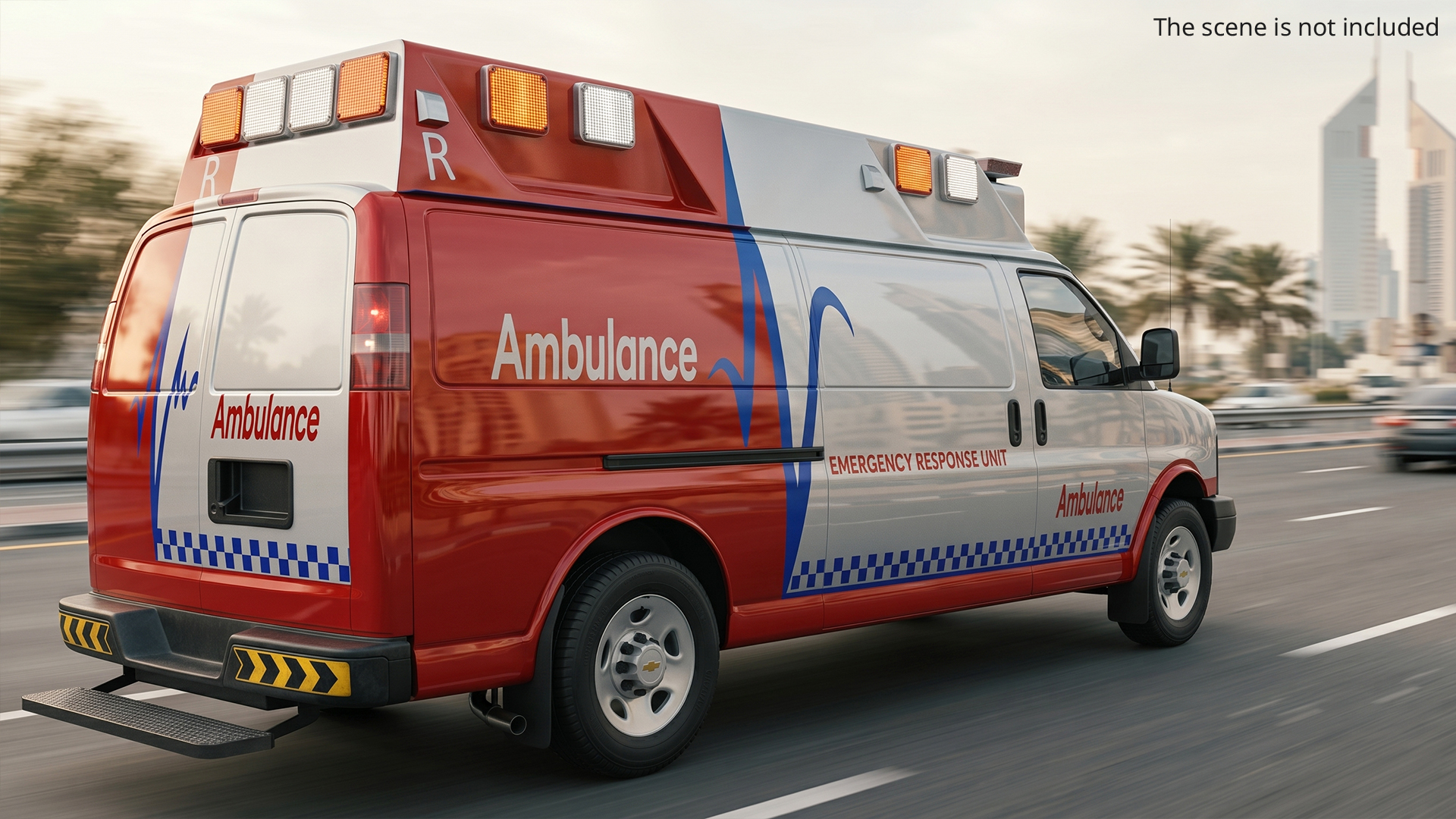 2016 Chevrolet Express Emergency Car with Interior, view 3
