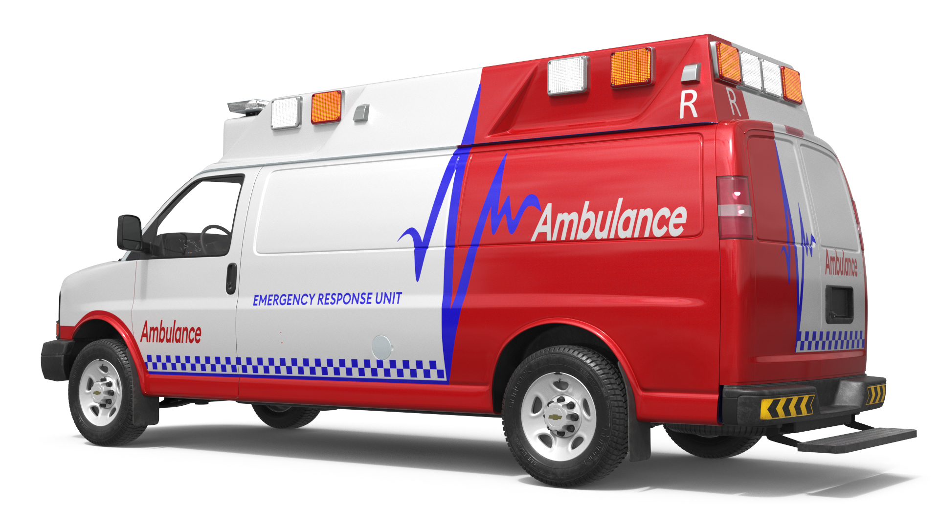 2016 Chevrolet Express Emergency Car with Interior, view 8