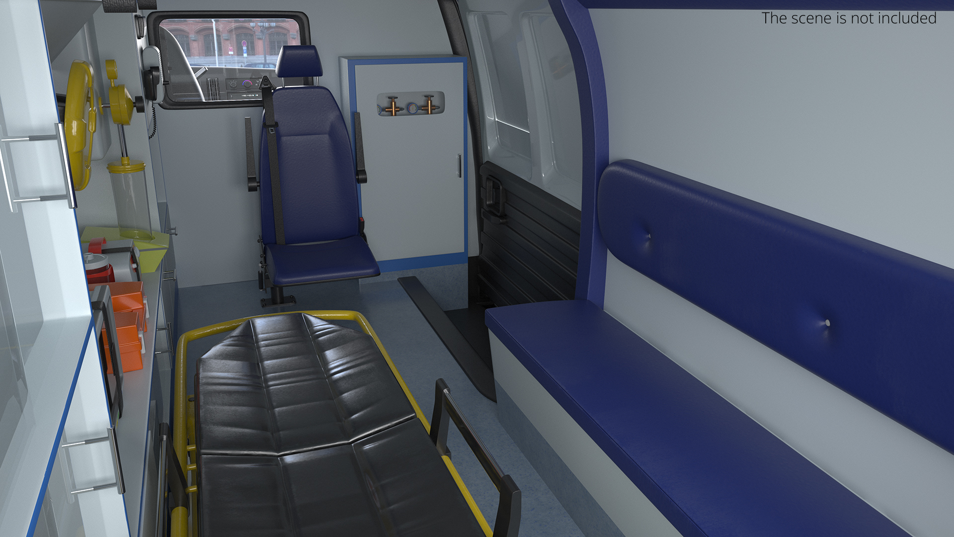 2016 Chevrolet Express Emergency Car with Interior, view 7