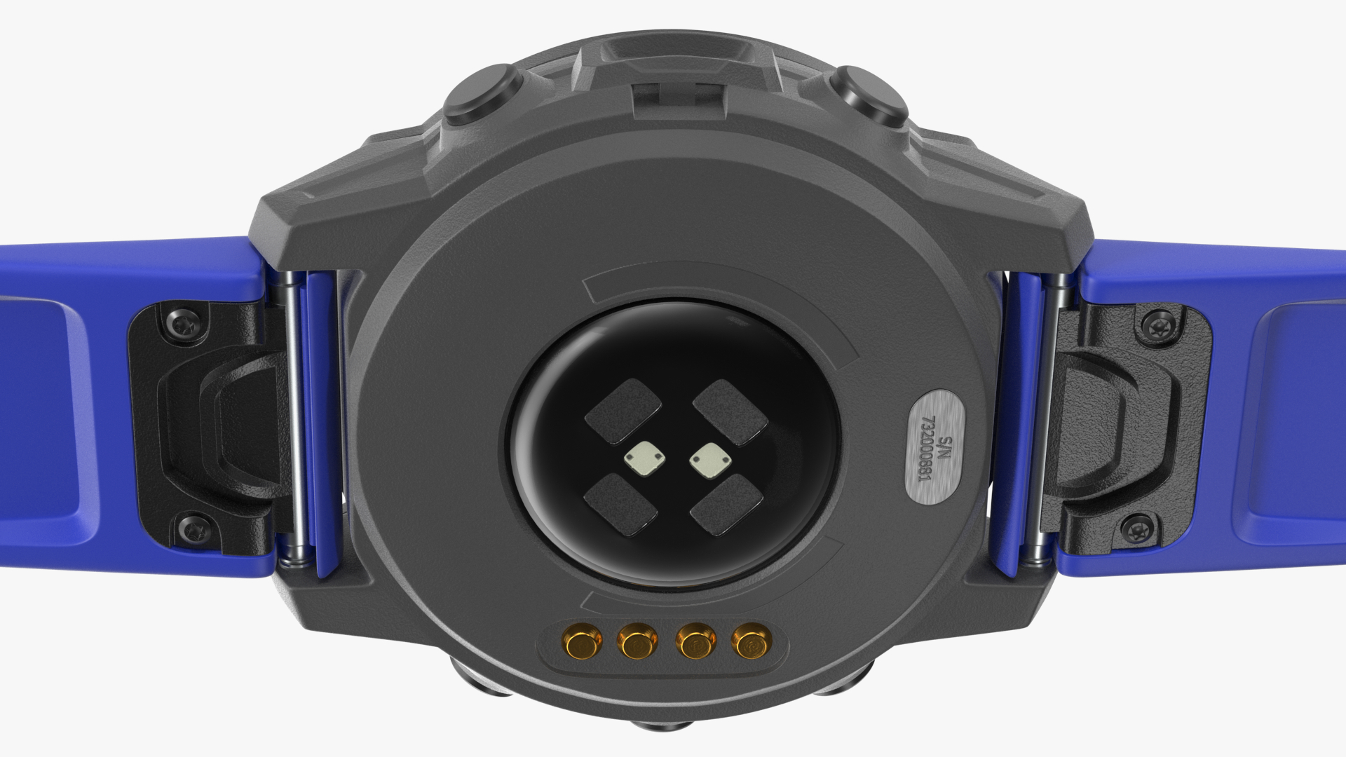 3D Active-Sport Smartwatch Blue model