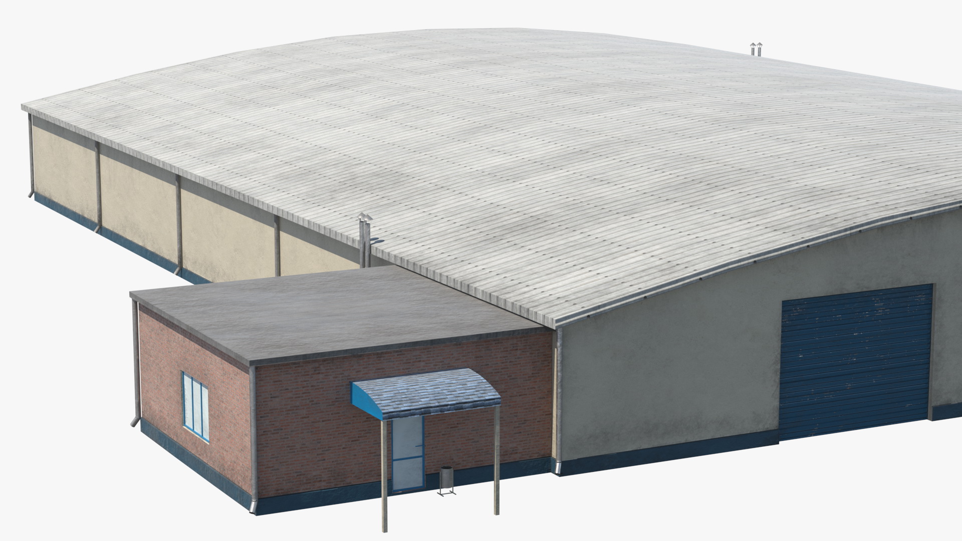 Industrial Hangar 3D