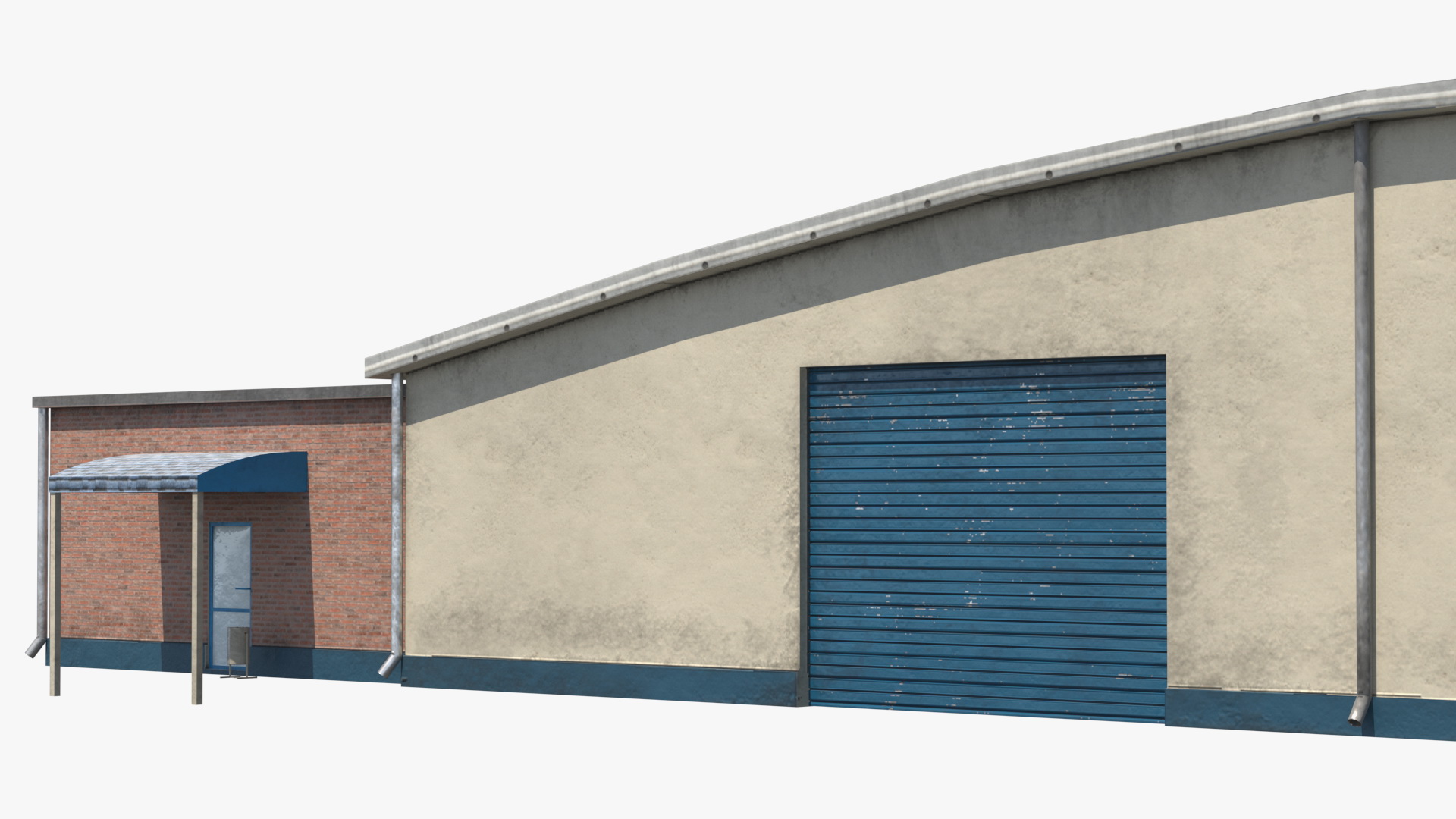 Industrial Hangar 3D