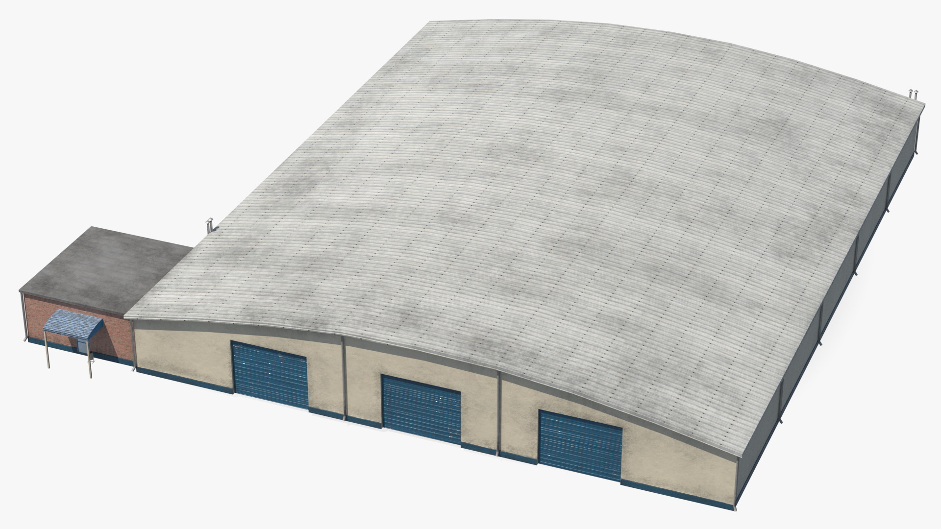 Industrial Hangar 3D