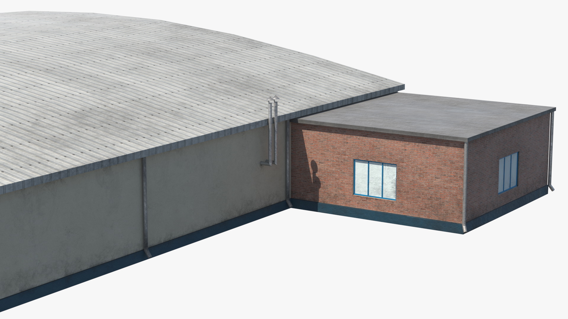 Industrial Hangar 3D