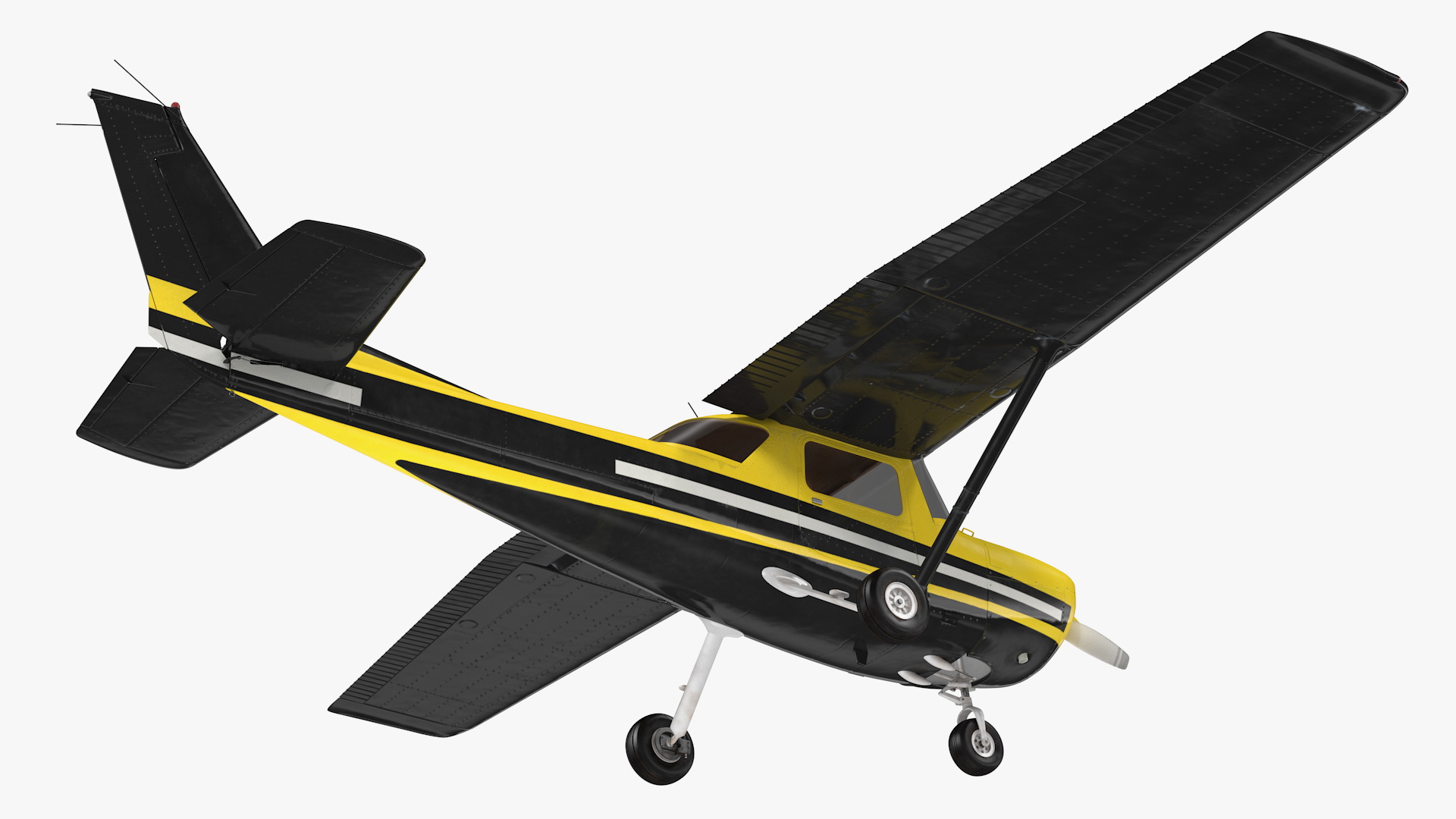 3D Light Single Engine Aircraft Generic