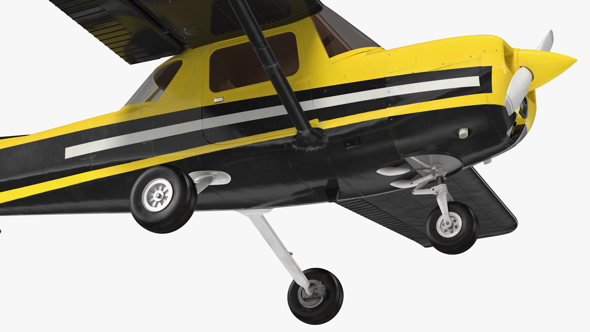 3D Light Single Engine Aircraft Generic