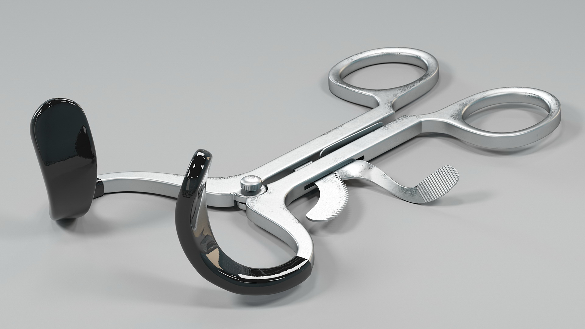 3D model Stainless Steel Molt Mouth Gag