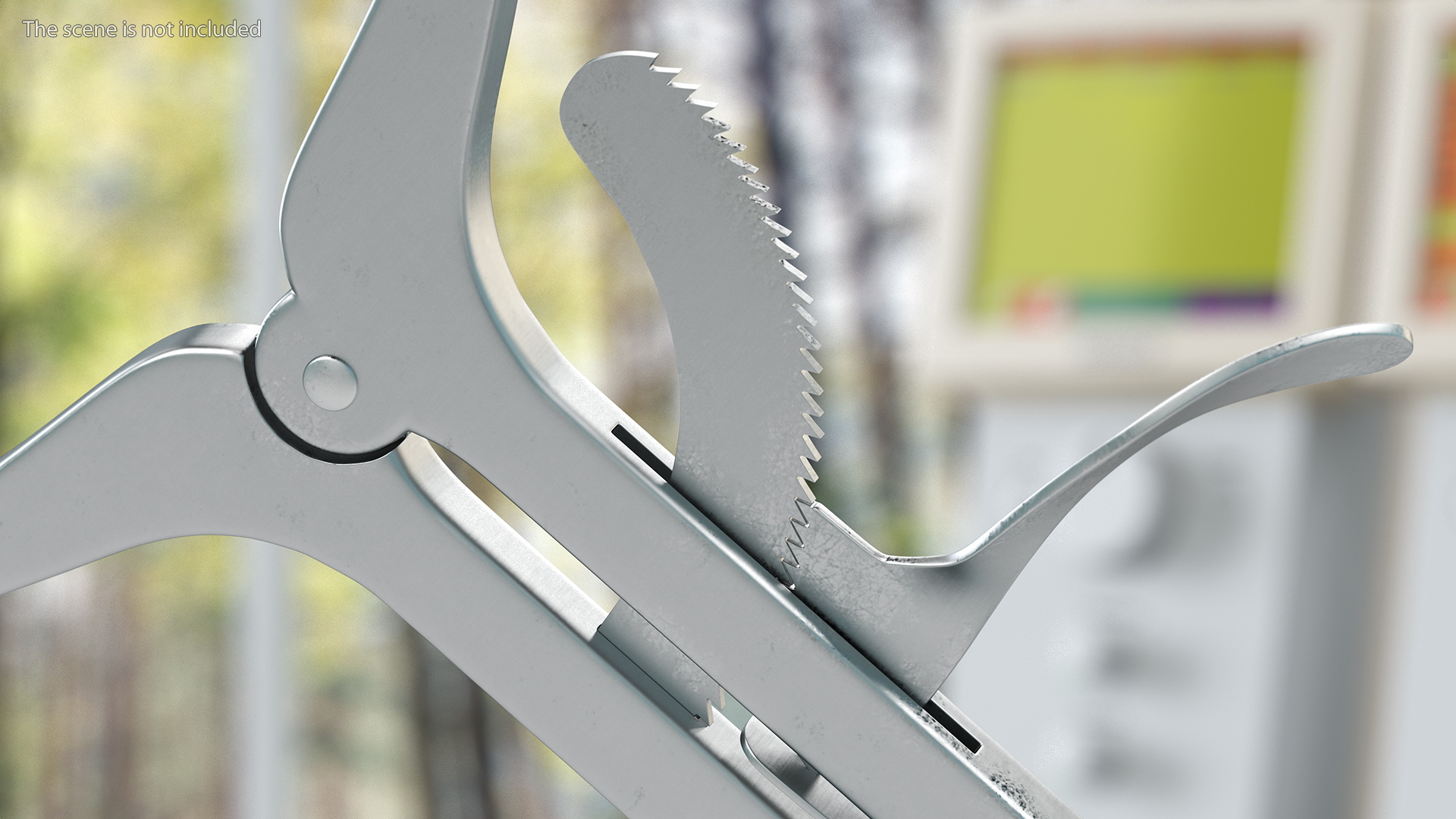 3D model Stainless Steel Molt Mouth Gag