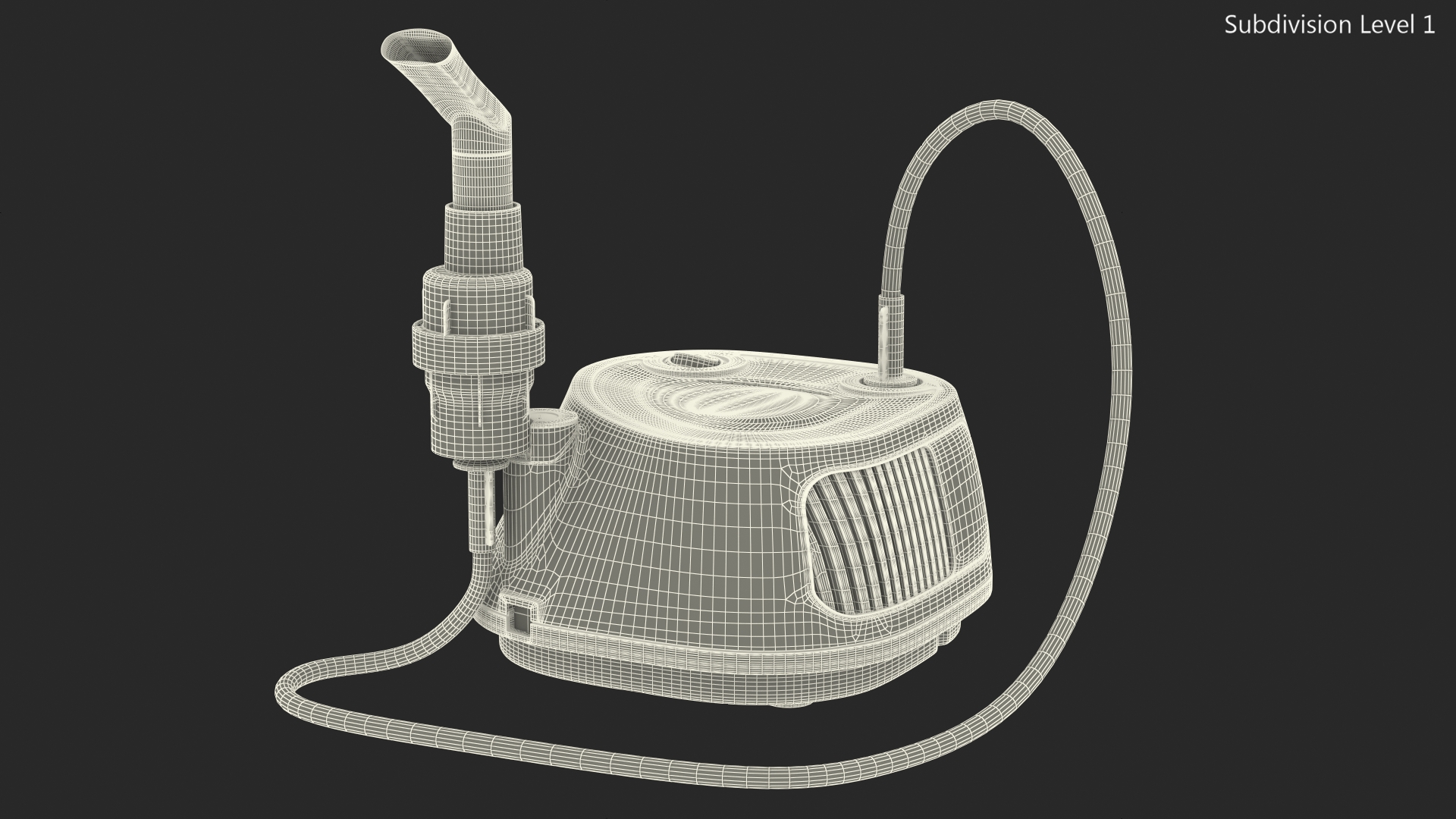 Compressor Nebulizer System 3D
