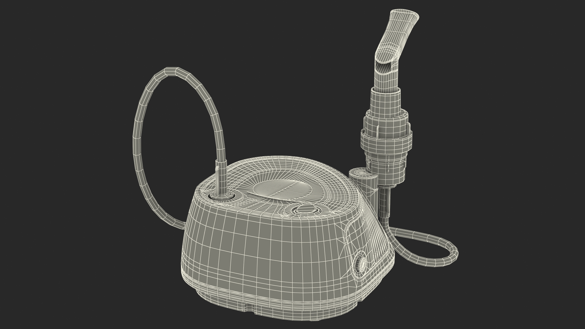 Compressor Nebulizer System 3D