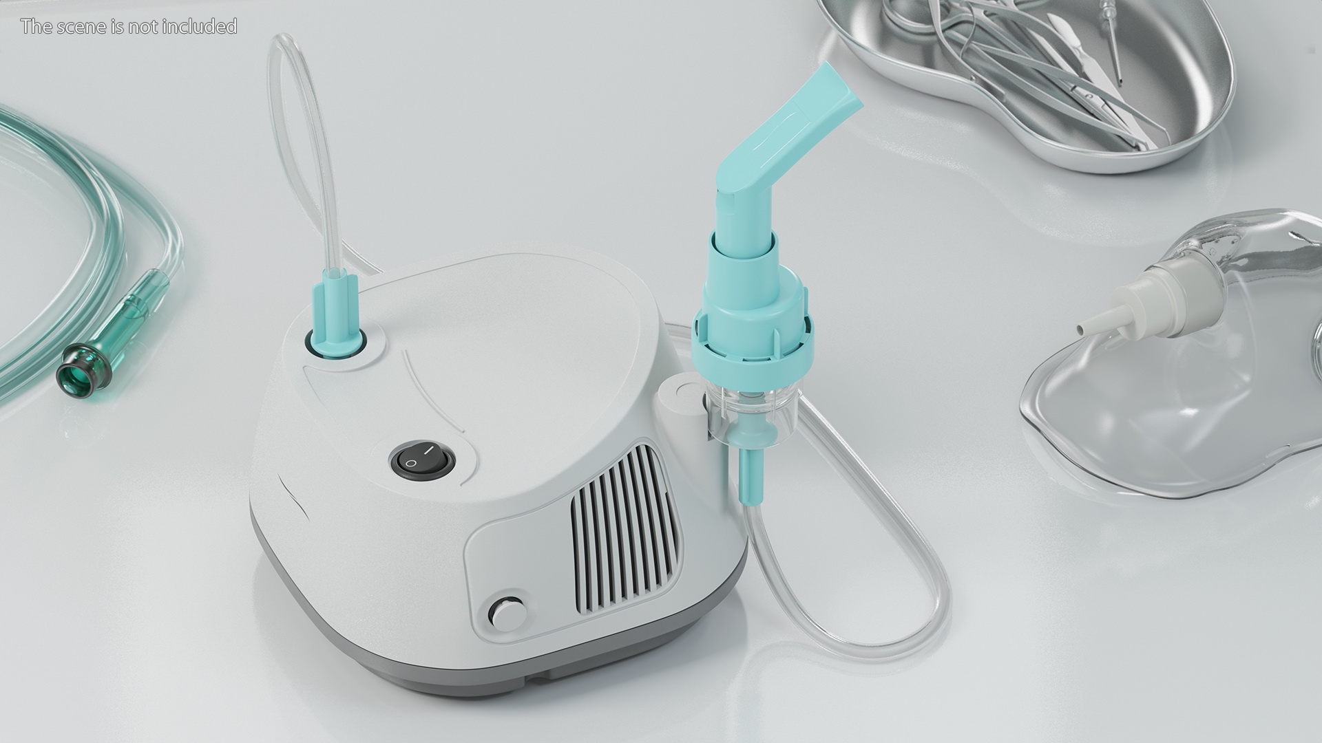Compressor Nebulizer System 3D