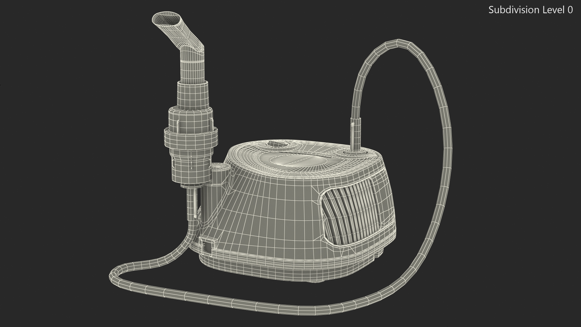 Compressor Nebulizer System 3D