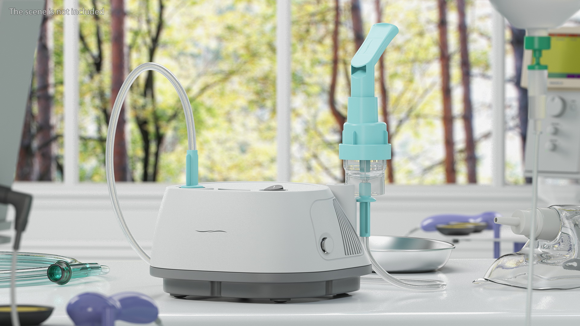 Compressor Nebulizer System 3D