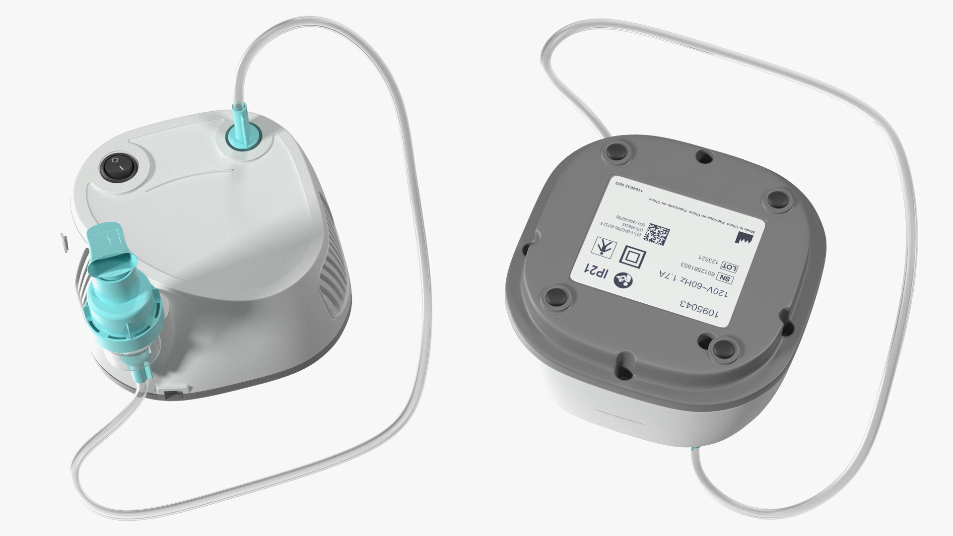 Compressor Nebulizer System 3D