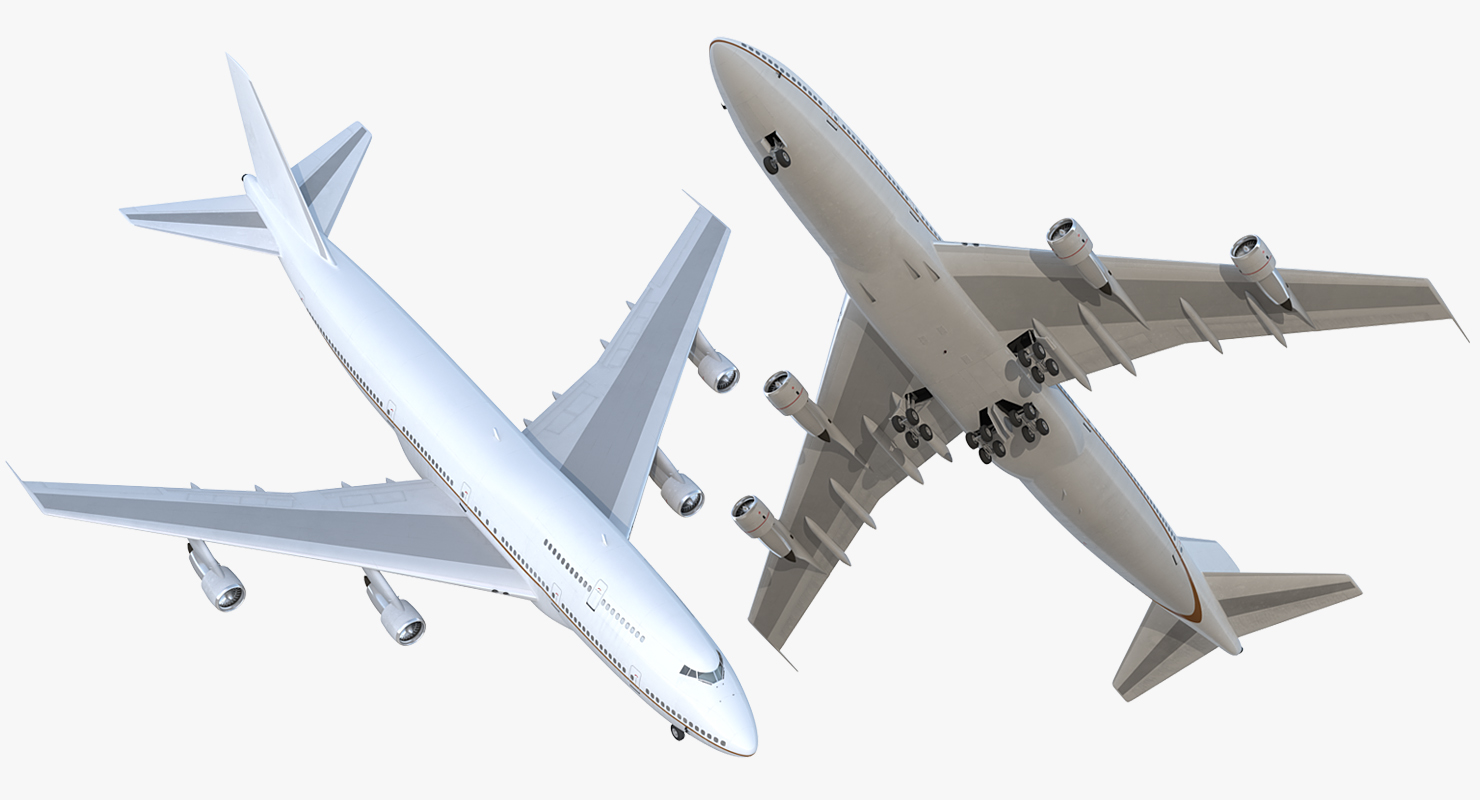 Boeing 747 300 Generic Rigged 3D model