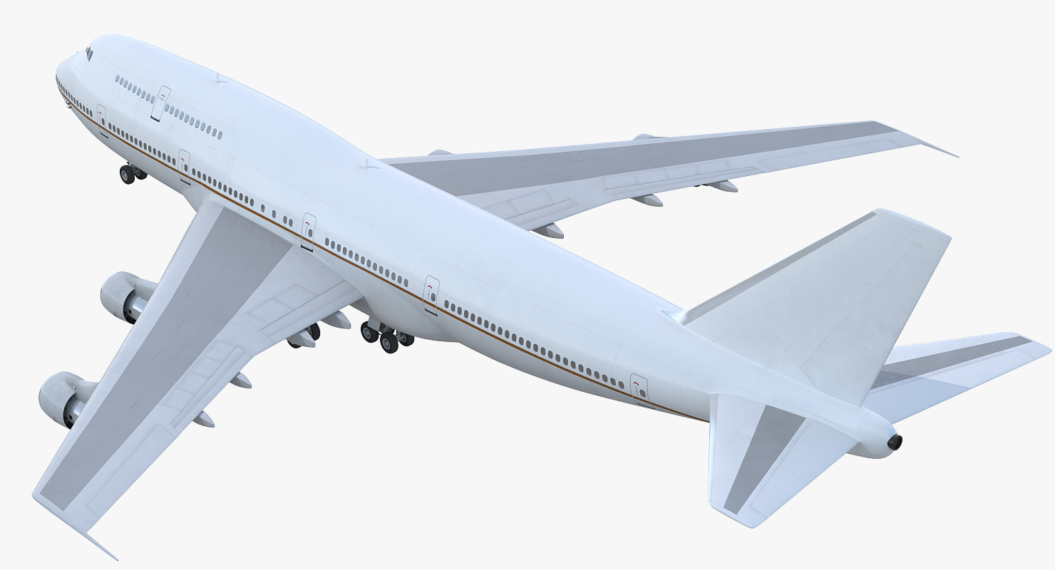 Boeing 747 300 Generic Rigged 3D model