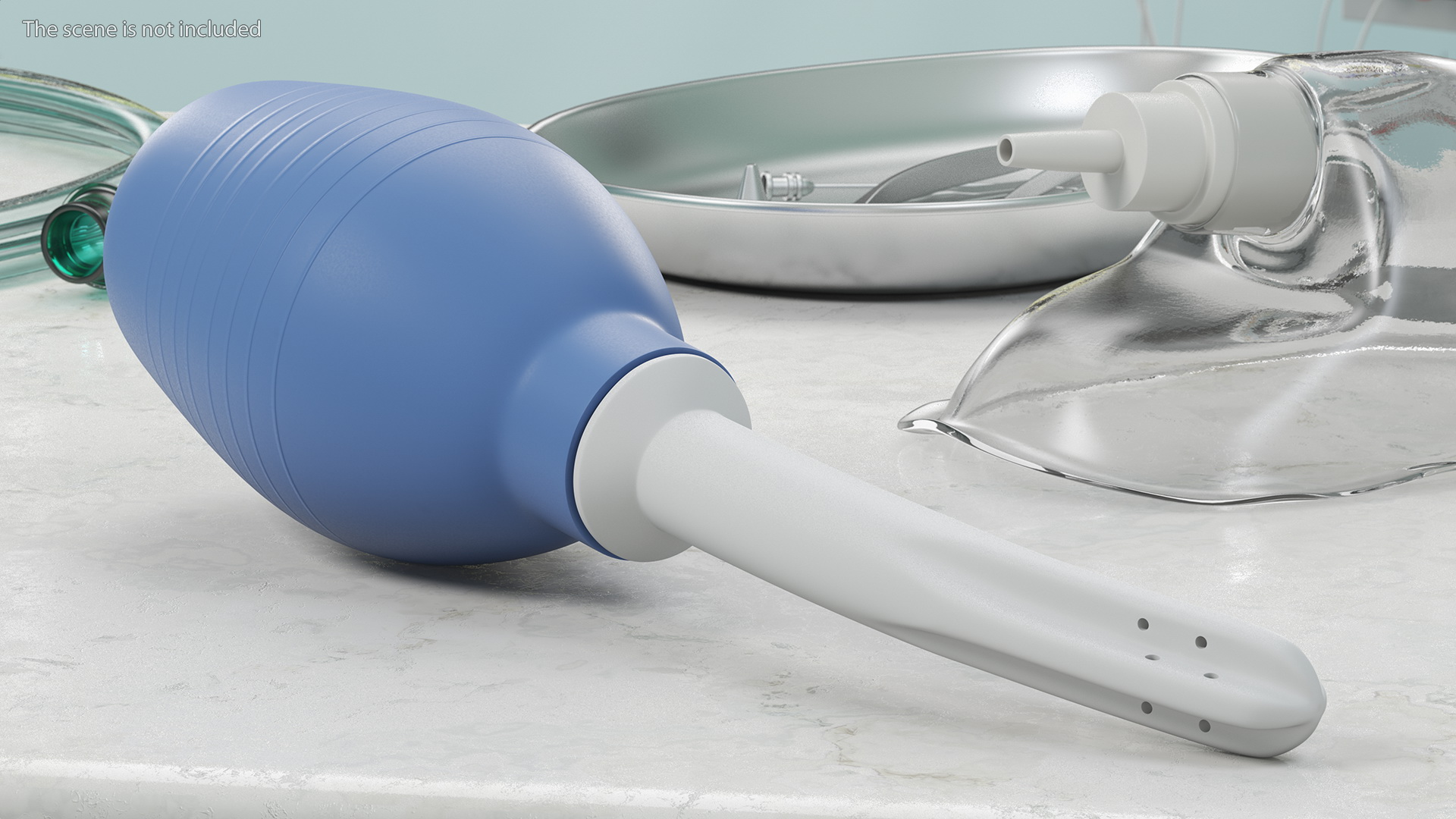 3D model Medical Rubber Enema Irrigator