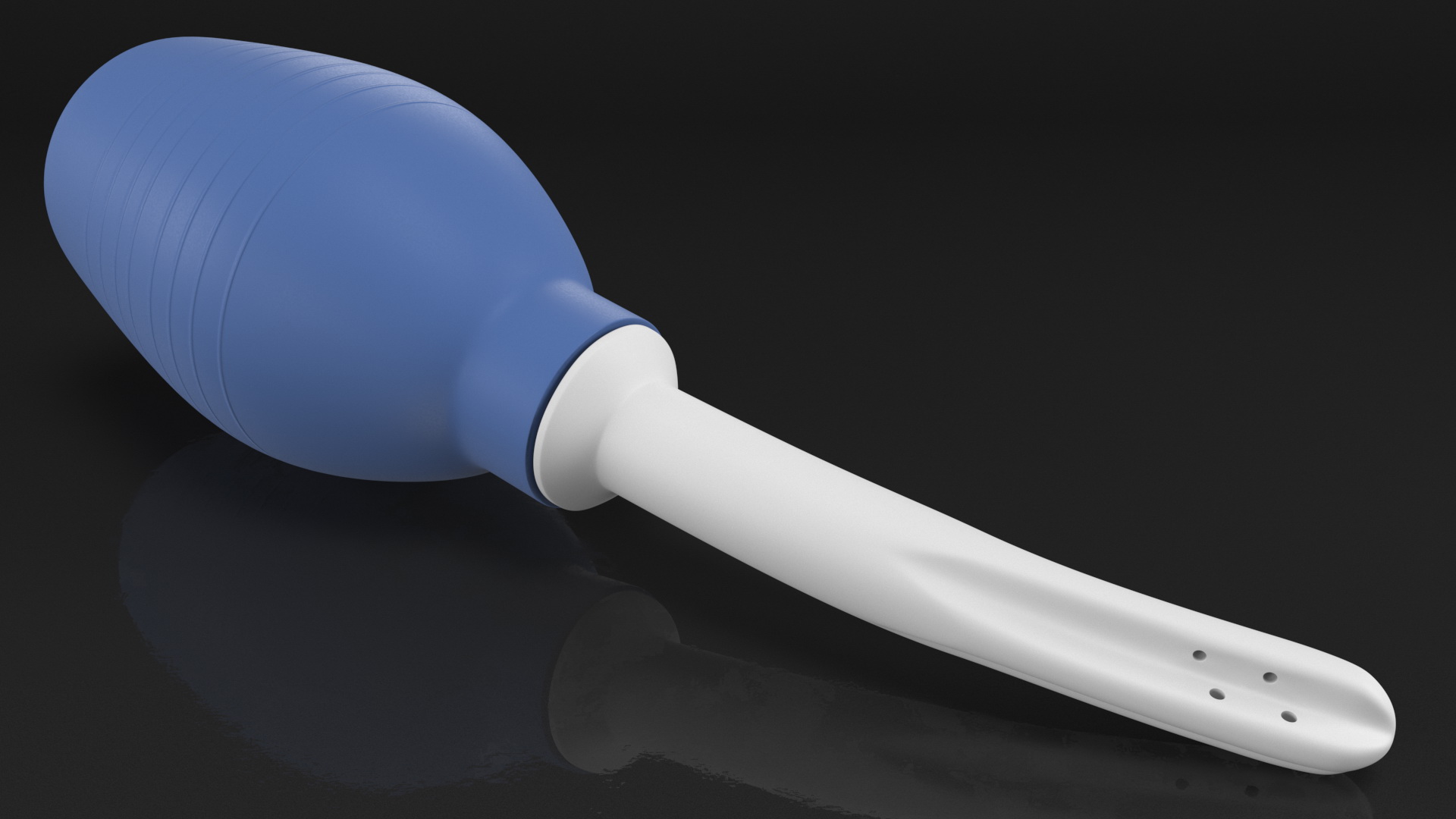 3D model Medical Rubber Enema Irrigator