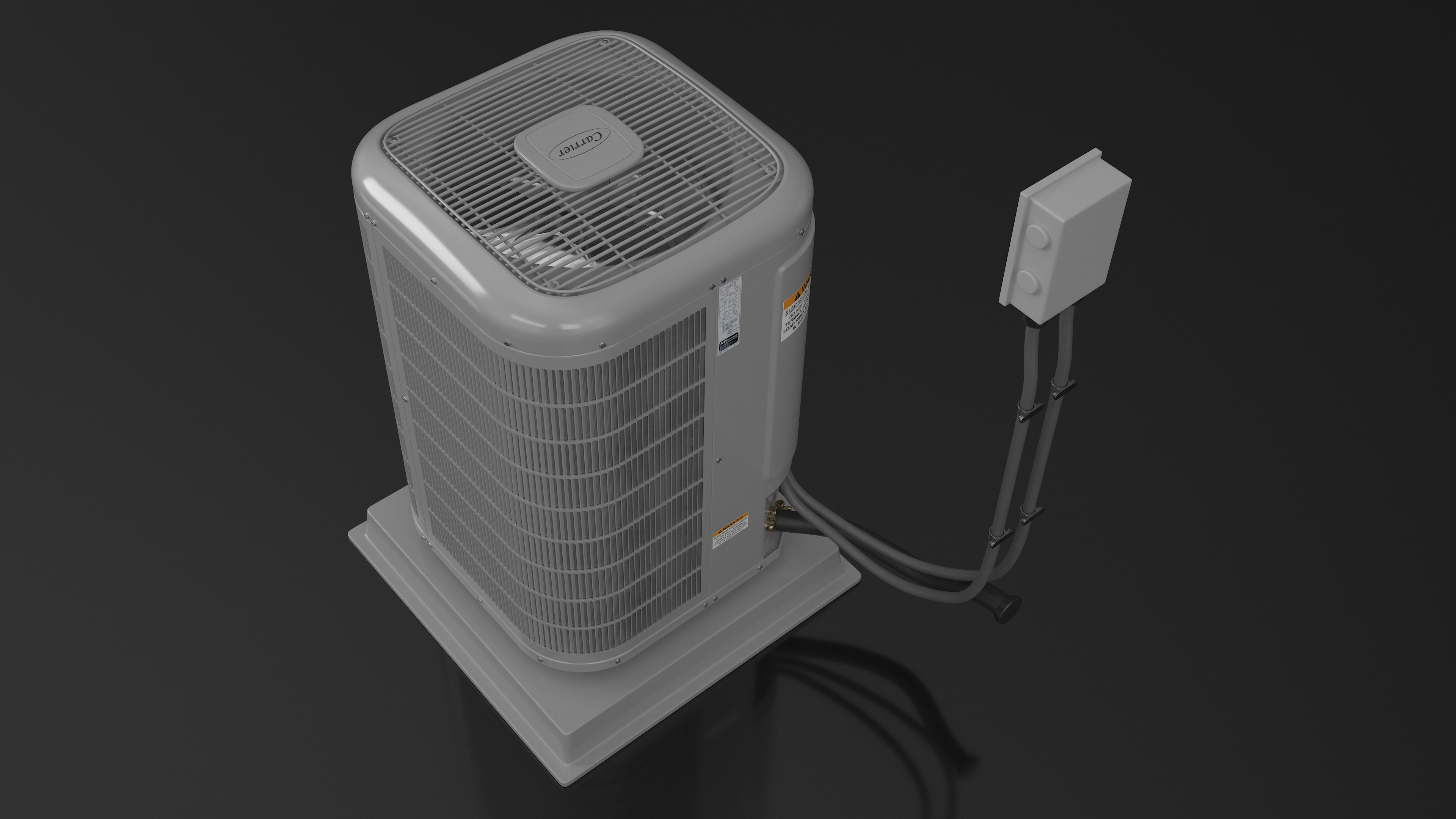 3D model Central Air Conditioner Carrier Infinity 19VS