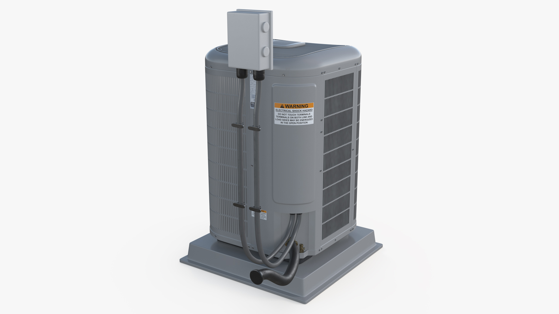 3D model Central Air Conditioner Carrier Infinity 19VS