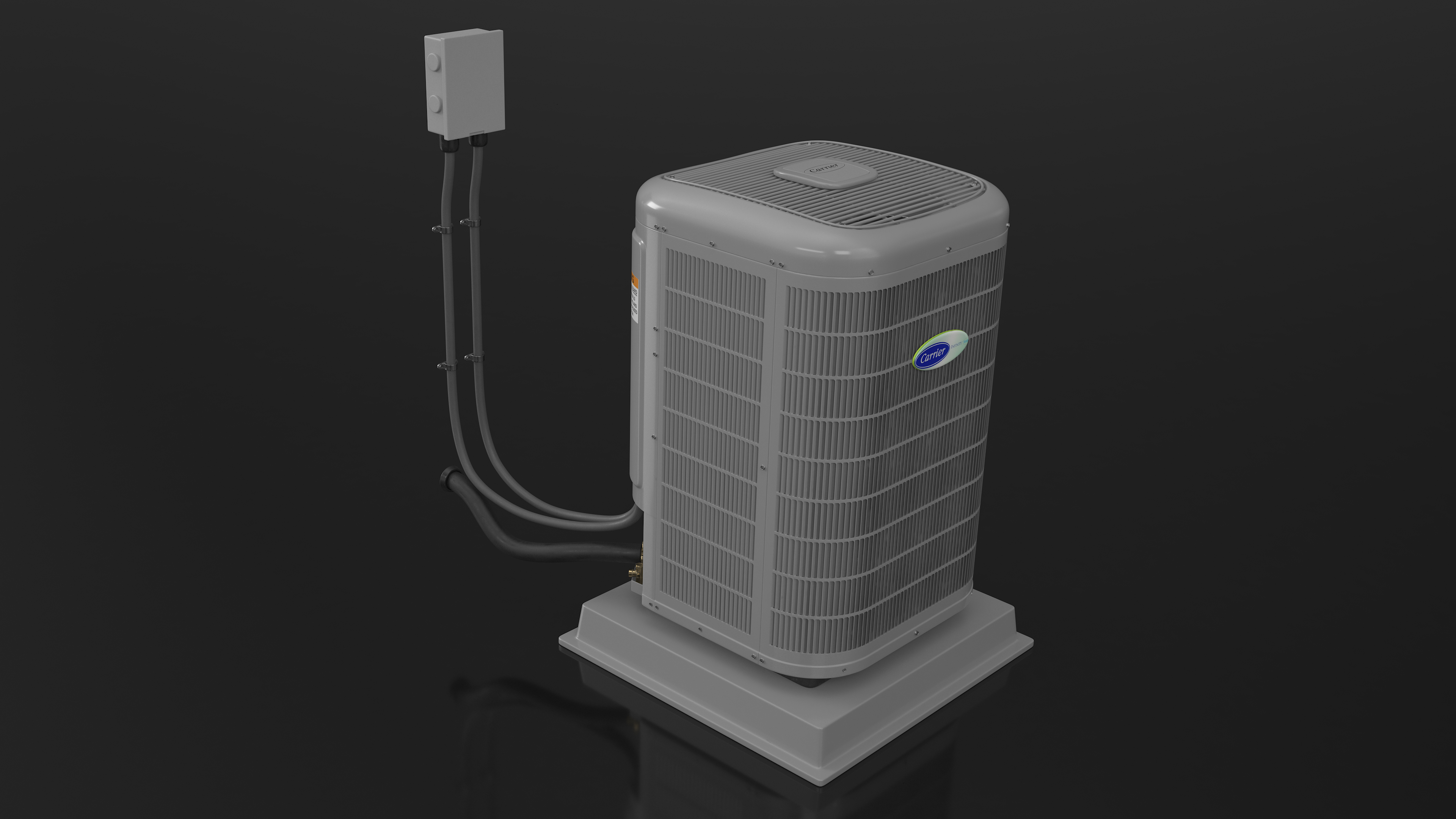 3D model Central Air Conditioner Carrier Infinity 19VS