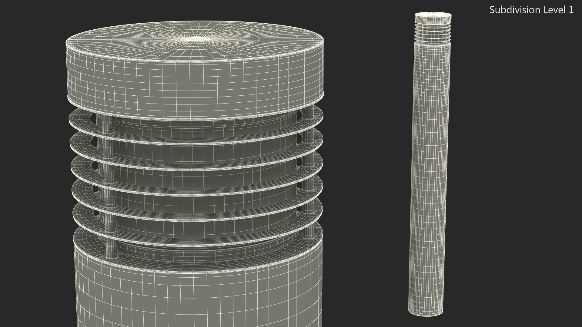 Outdoor Floor Light 3D model