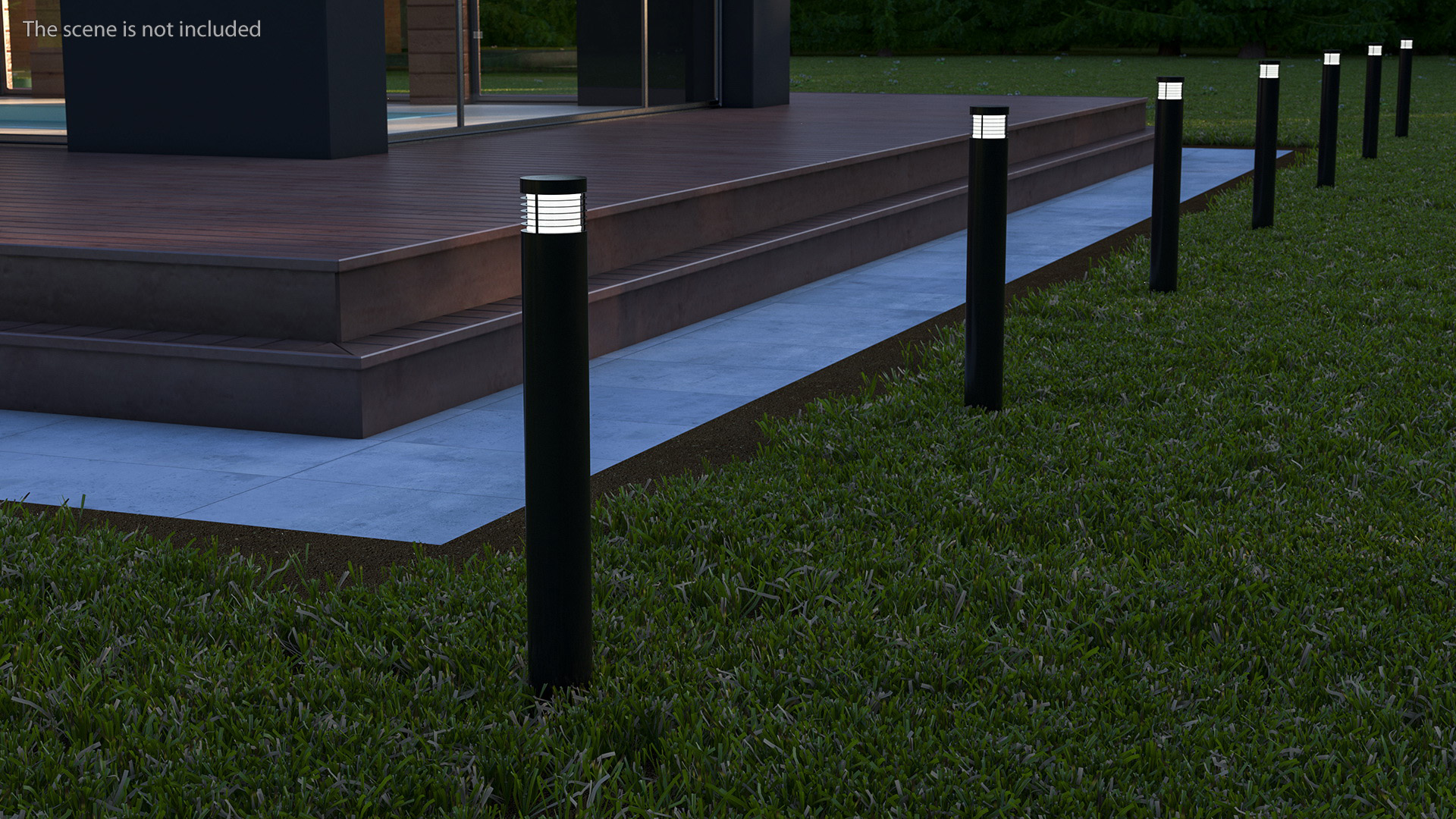 Outdoor Floor Light 3D model
