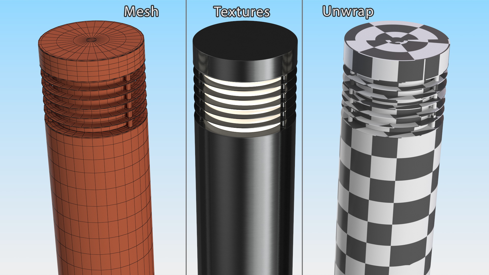 Outdoor Floor Light 3D model
