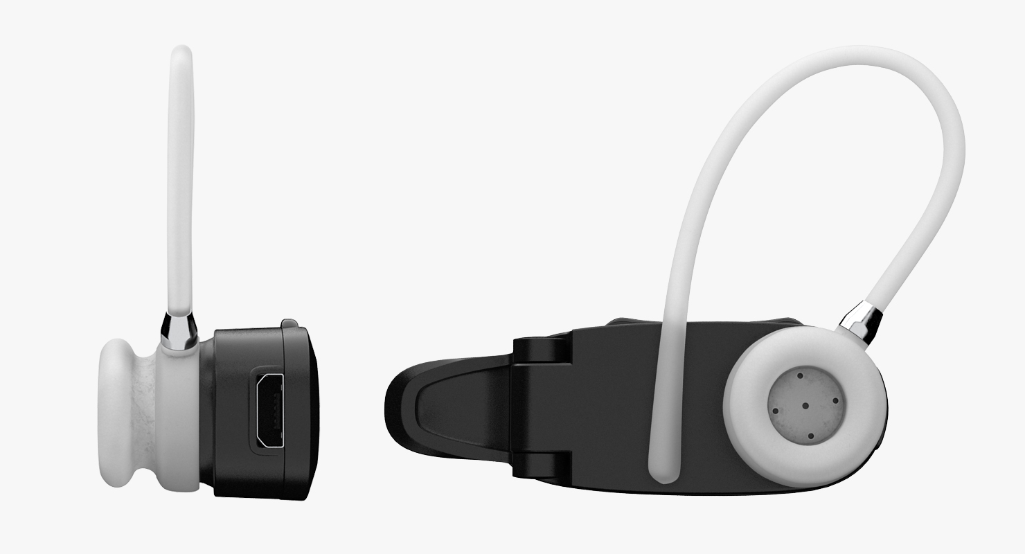 3D Motorola Boom HX600 Wireless Bluetooth Headset