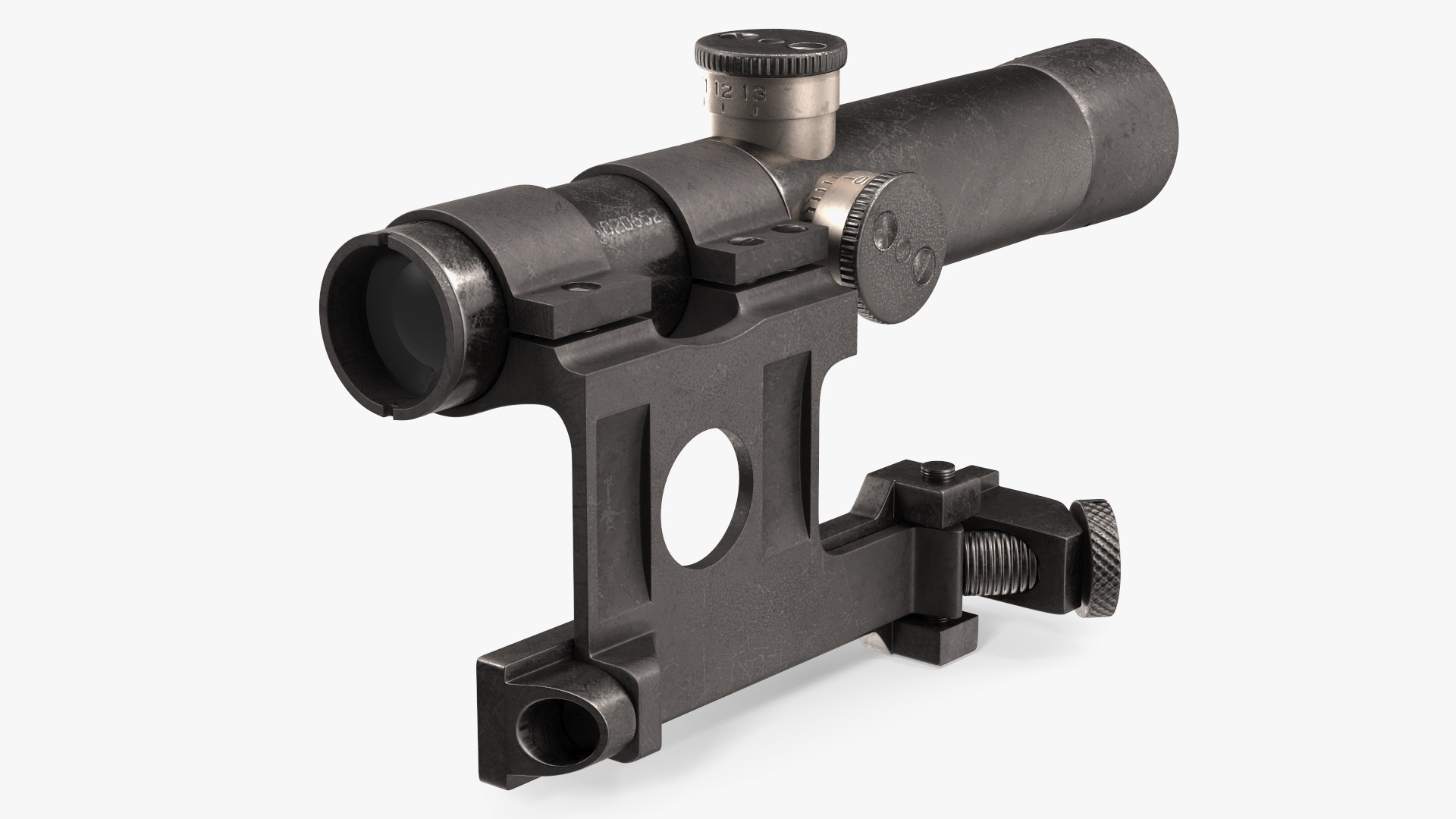 3D Mosin Nagant Scope model