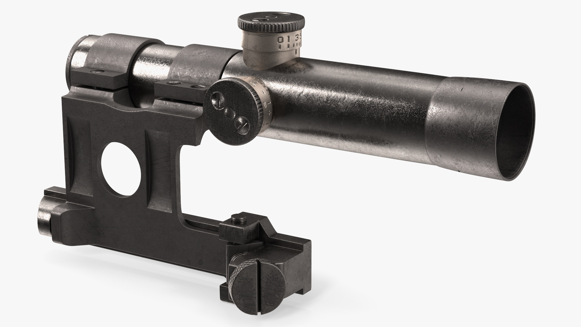 3D Mosin Nagant Scope model
