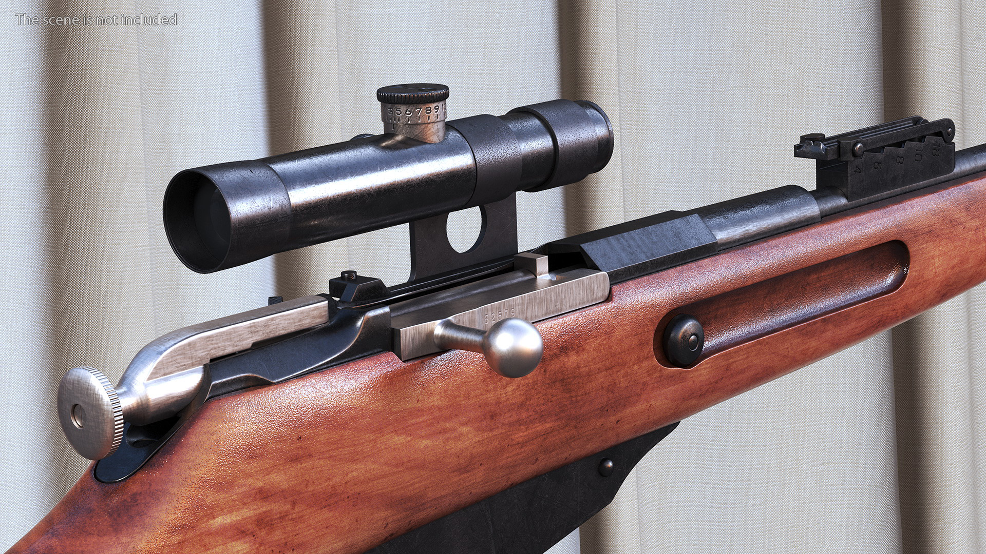 3D Mosin Nagant Scope model