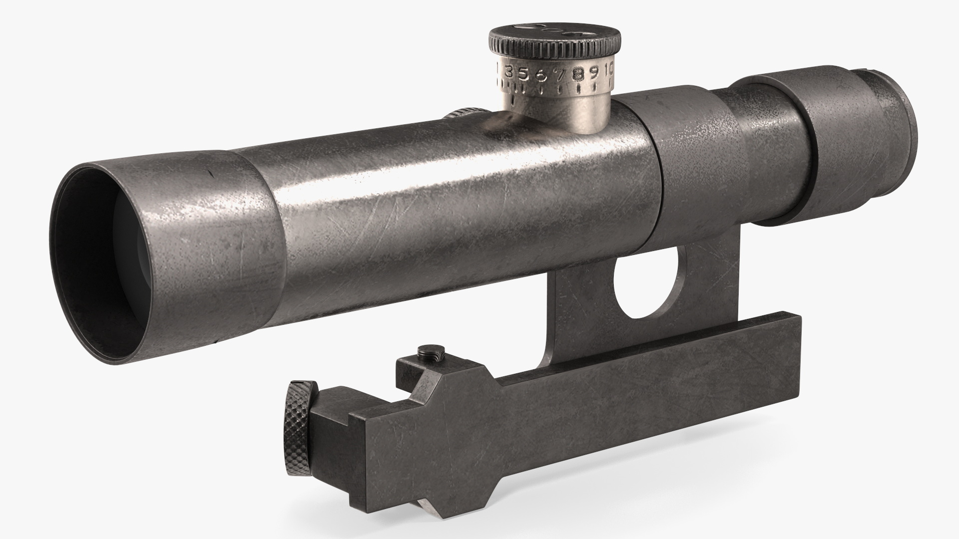 3D Mosin Nagant Scope model