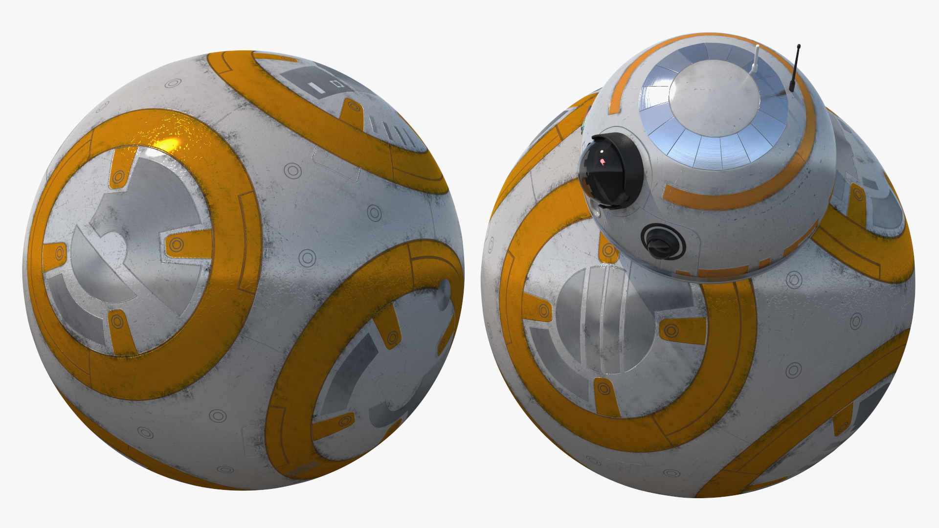 3D model BB-8 Astromech Droid