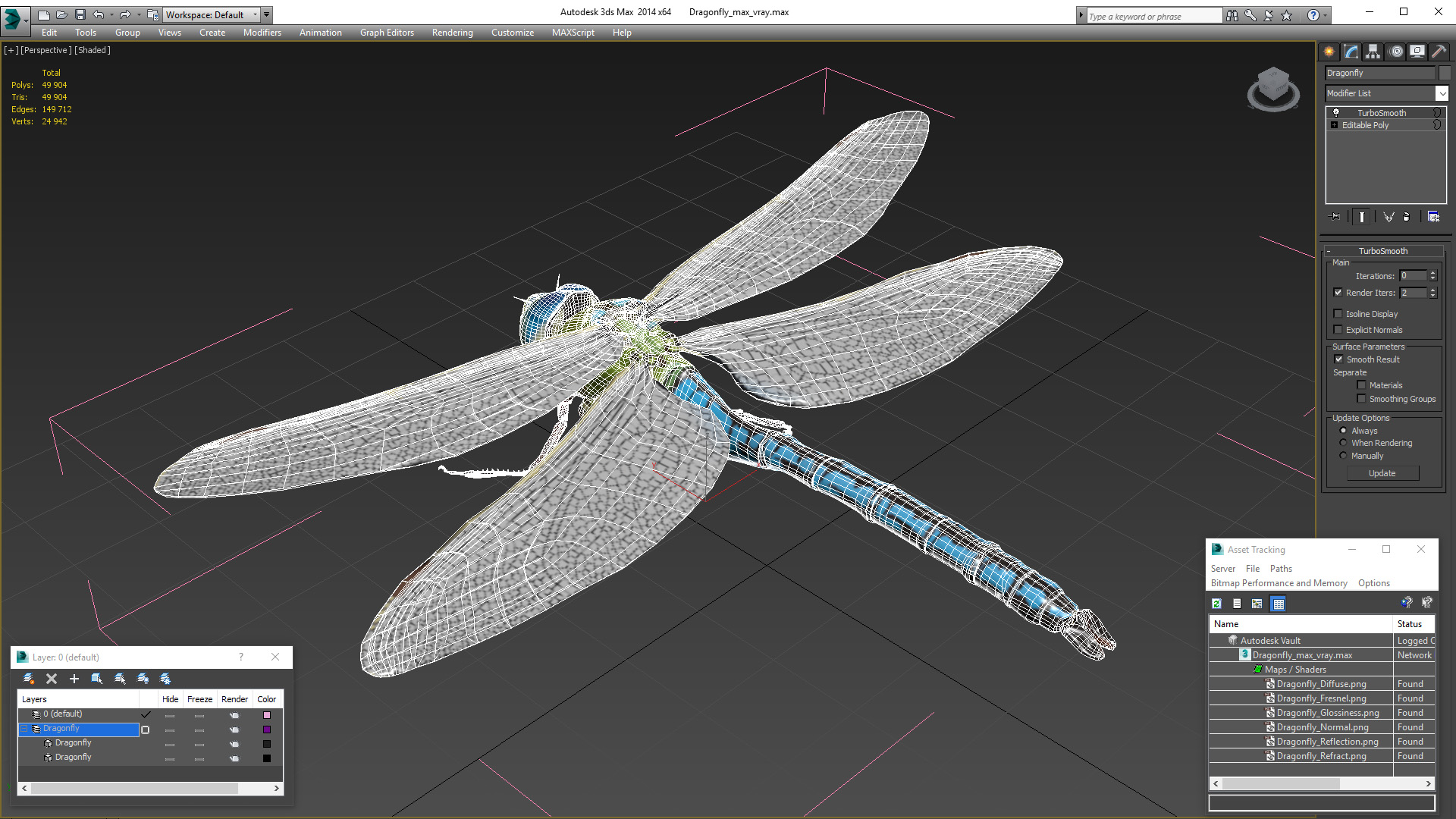 Dragonfly 3D model