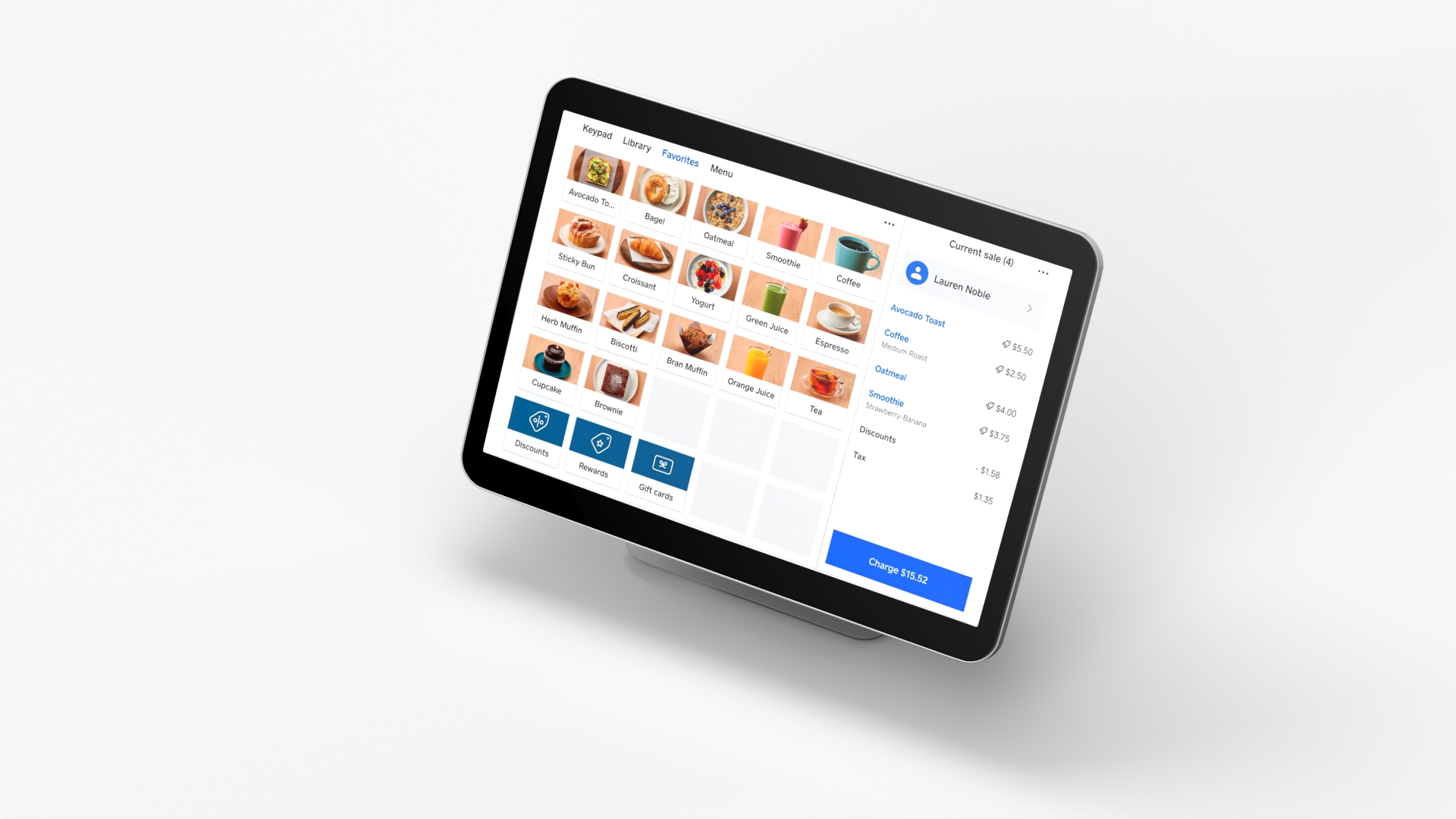 Touchscreen Checkout Monitor - view 3