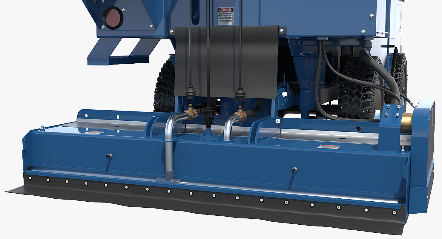 Electric Ice Resurfacer Machine Zamboni 3D model