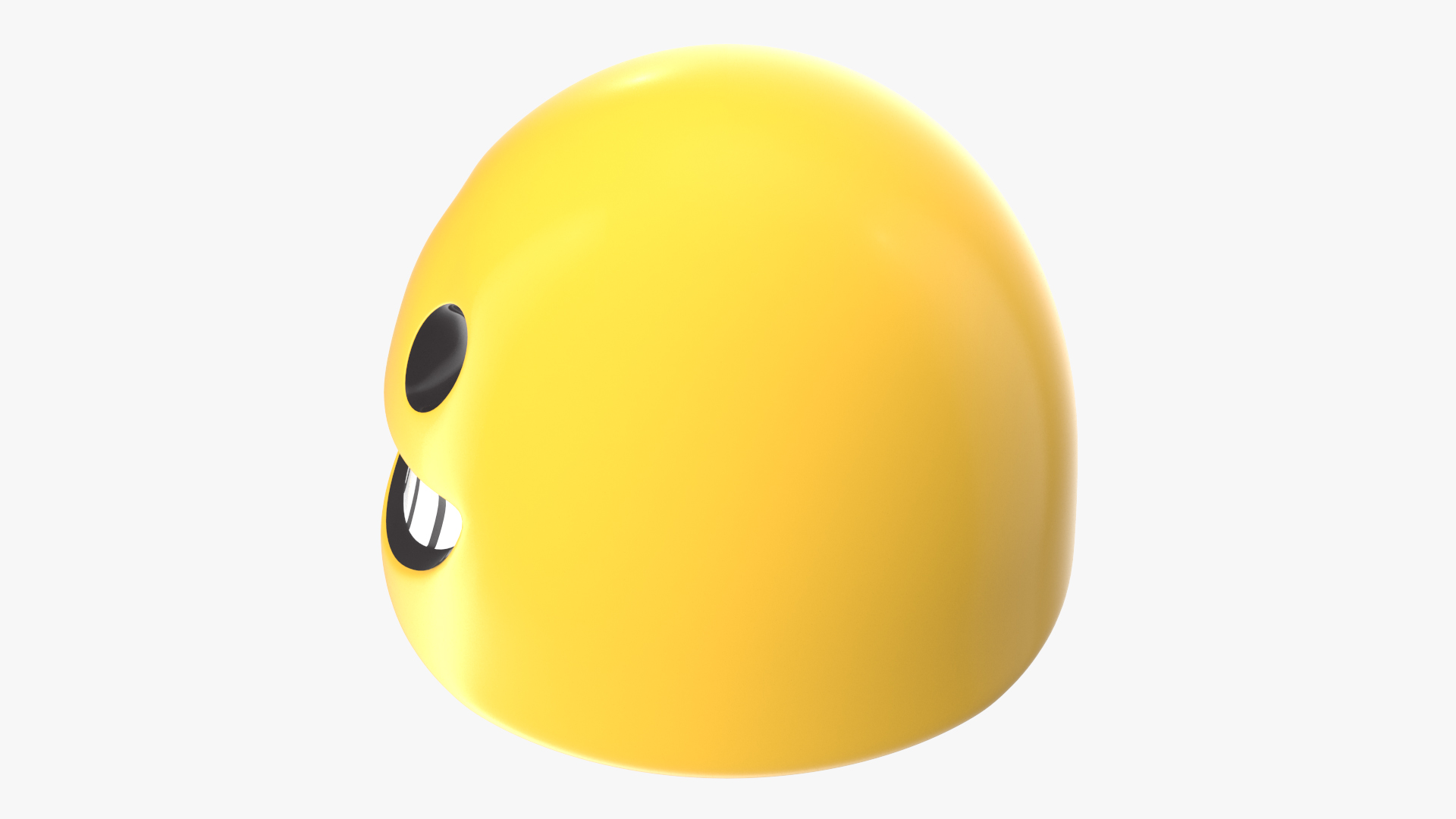 Grinning Face Android Emoji 3D