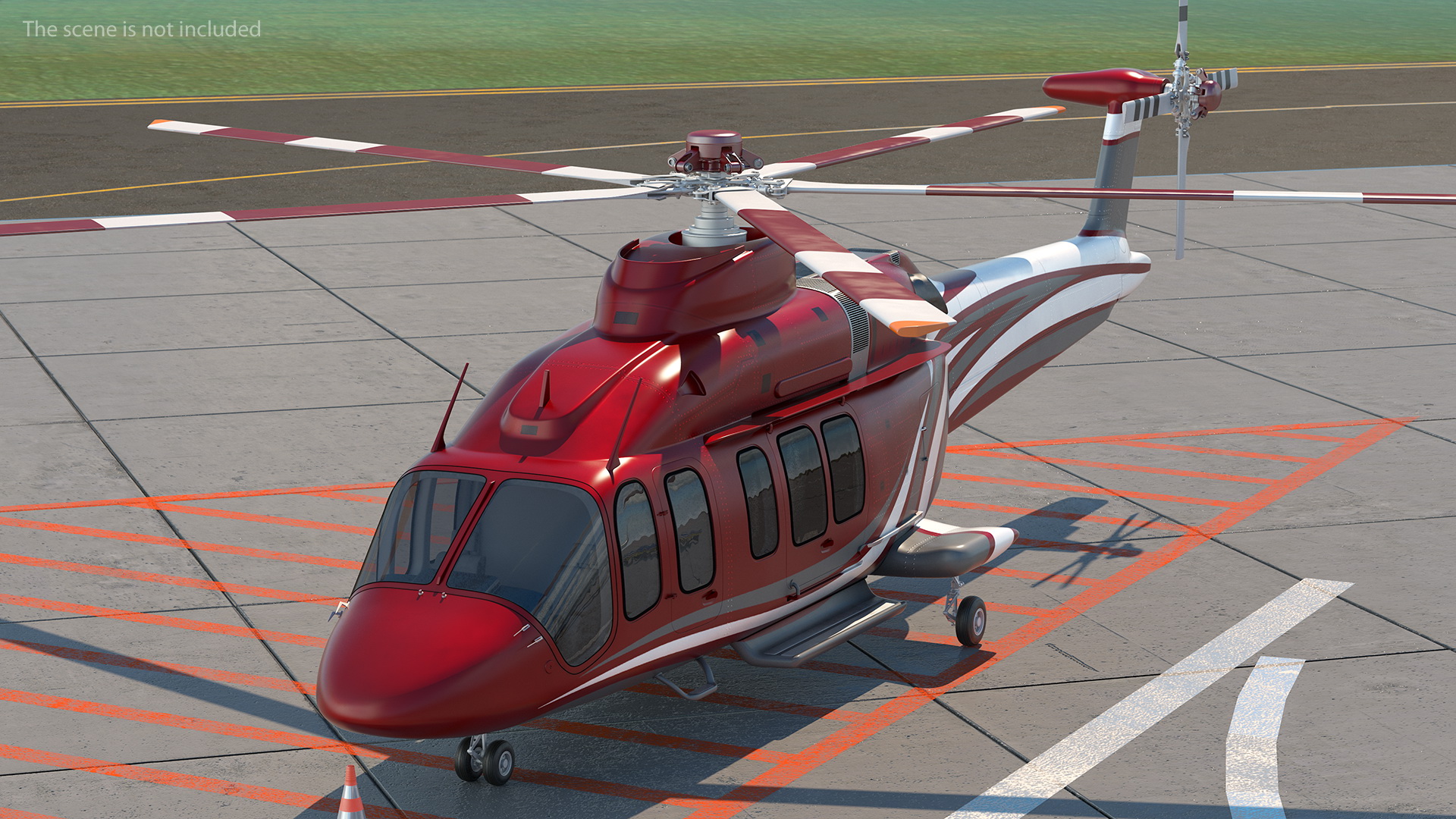 3D model Bell 525 Relentless Corporate Helicopter