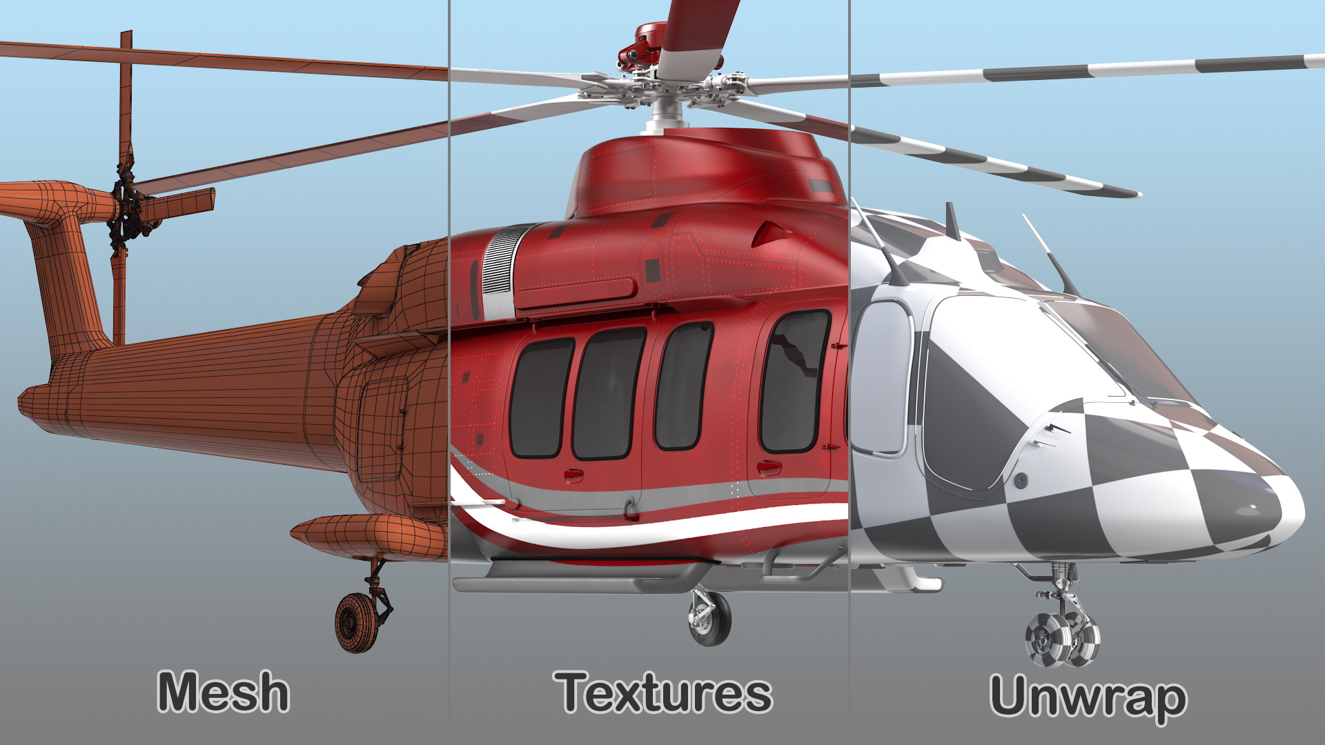 3D model Bell 525 Relentless Corporate Helicopter