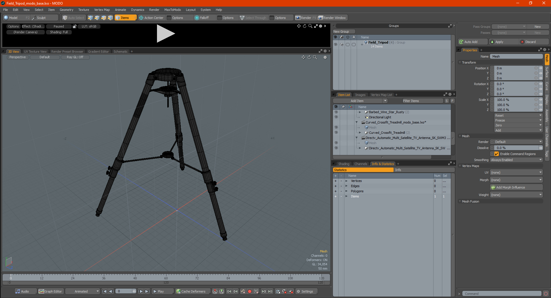 Field Tripod 3D