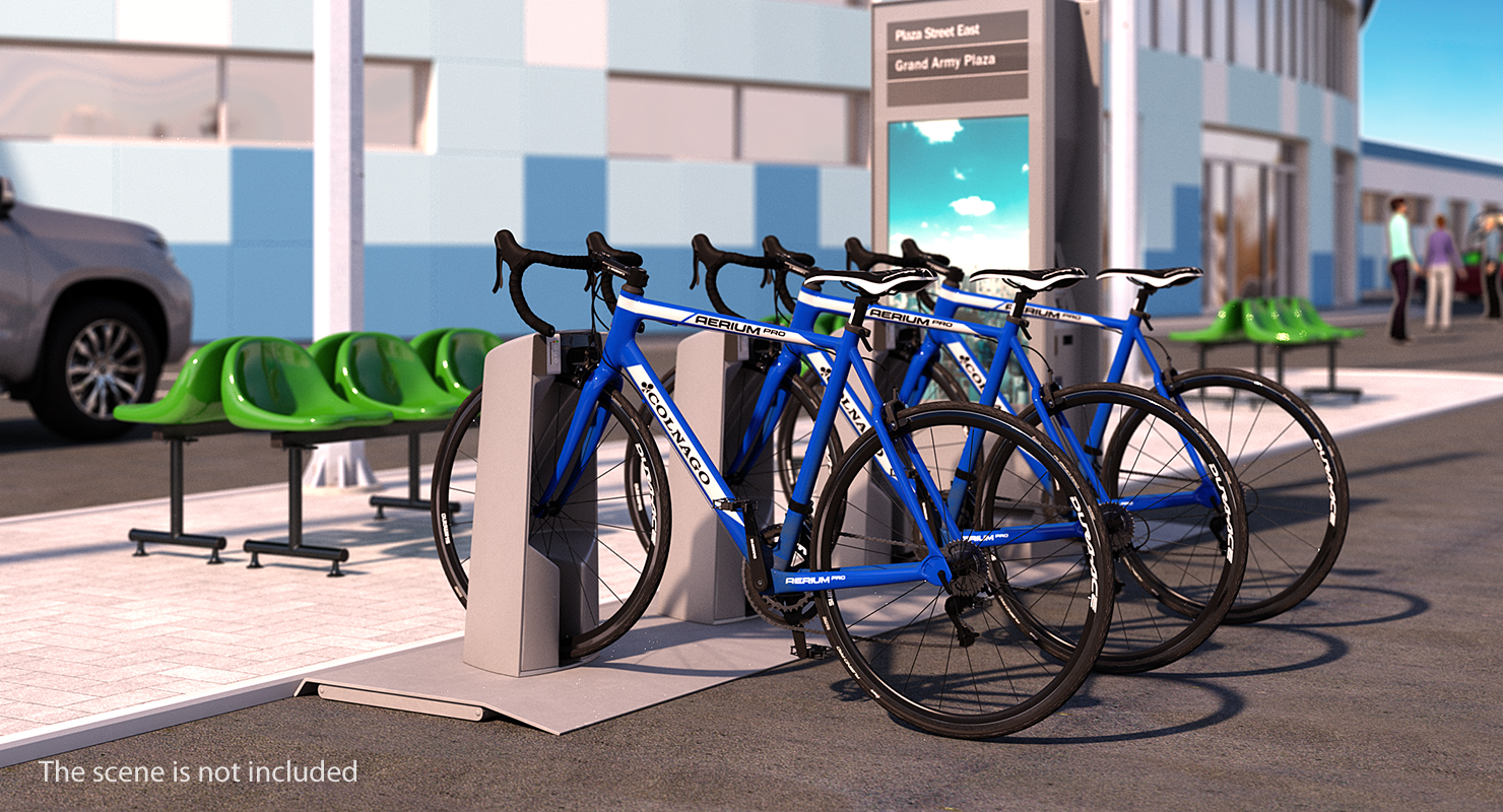 Road Bike 3D model